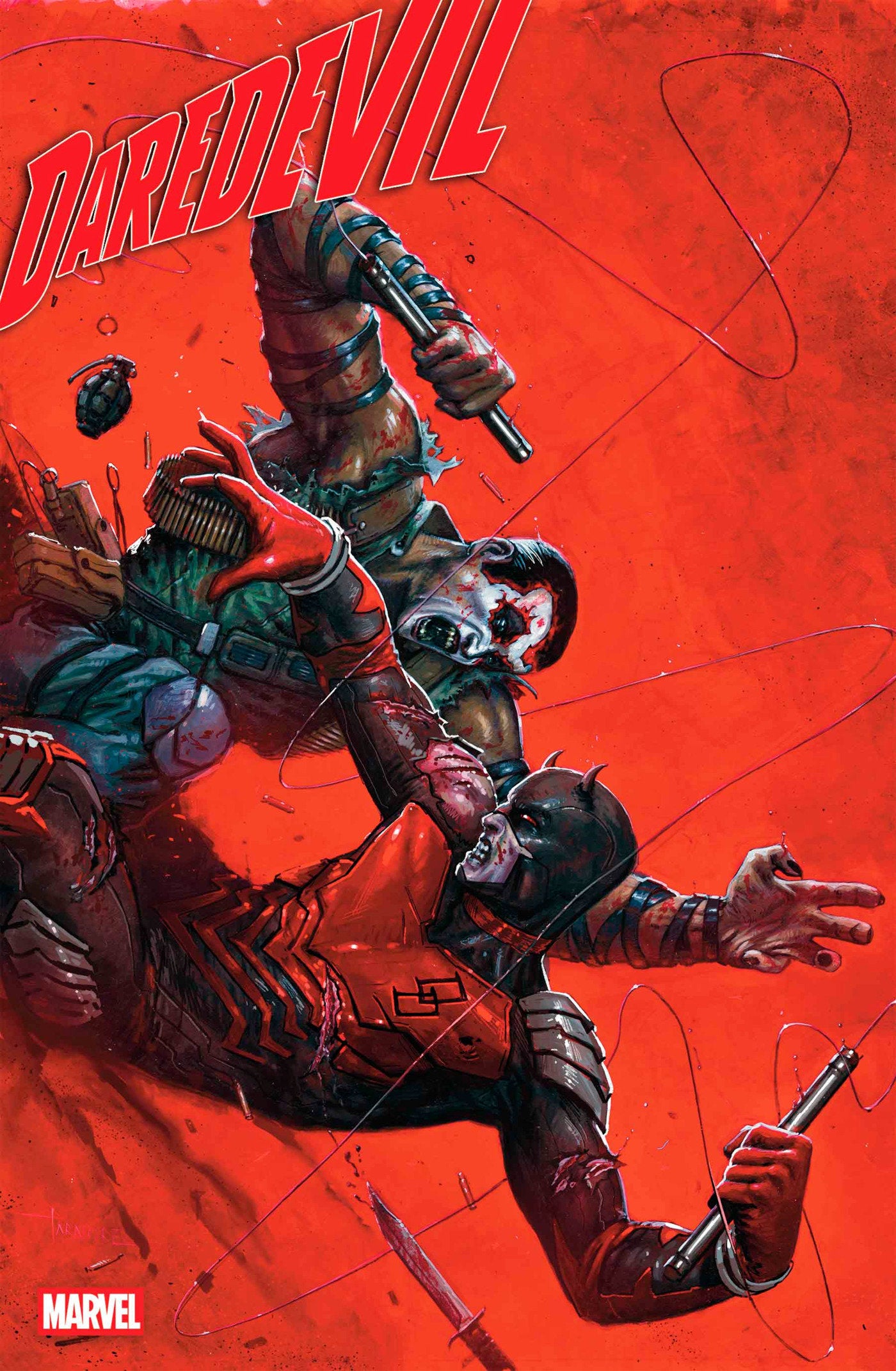 Daredevil (2023) #22 Davide Paratore Bring On The Bad Guys Variant