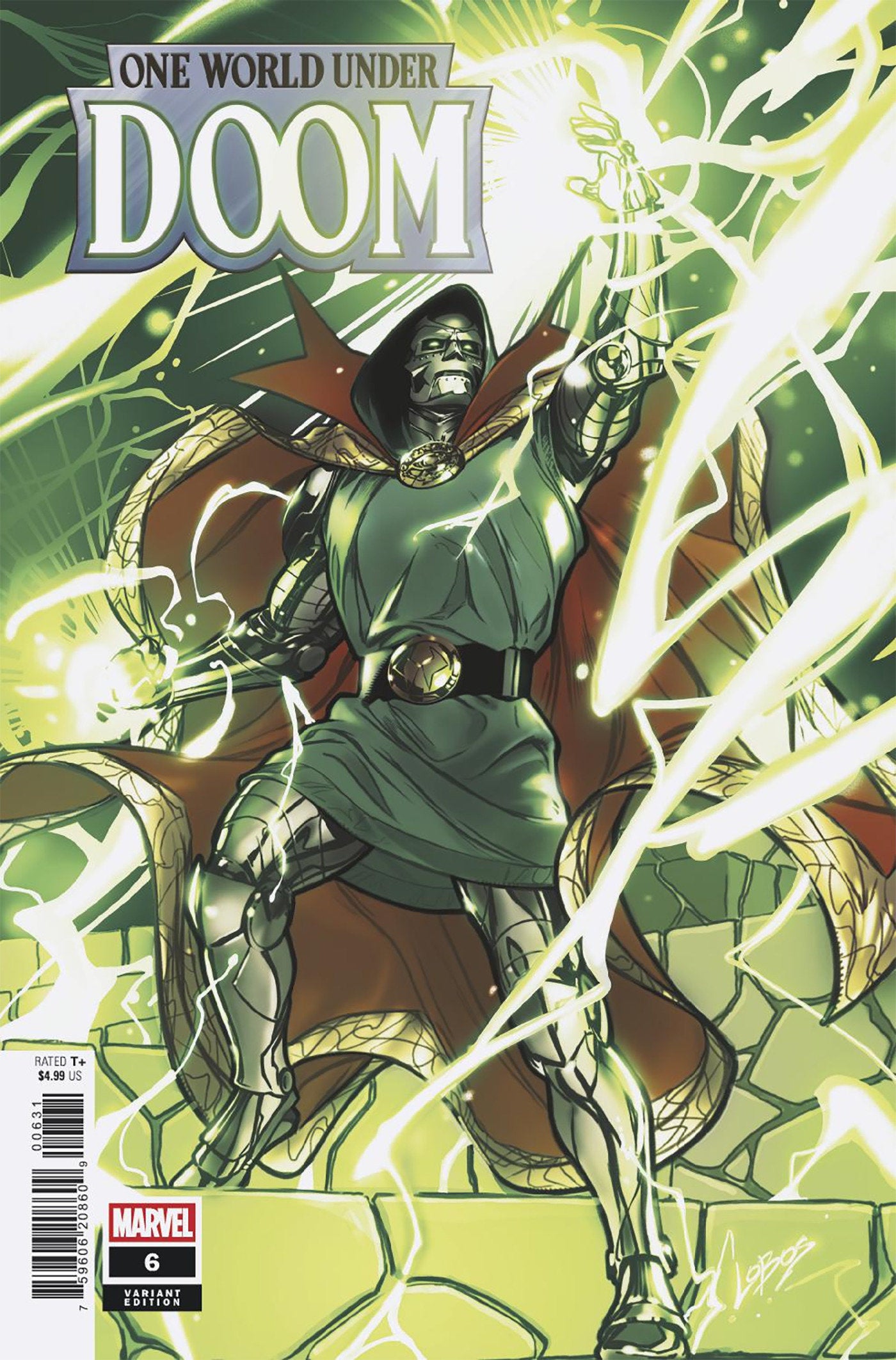 One World Under Doom (2025) #6 (of 9) Pablo Villalobos Variant