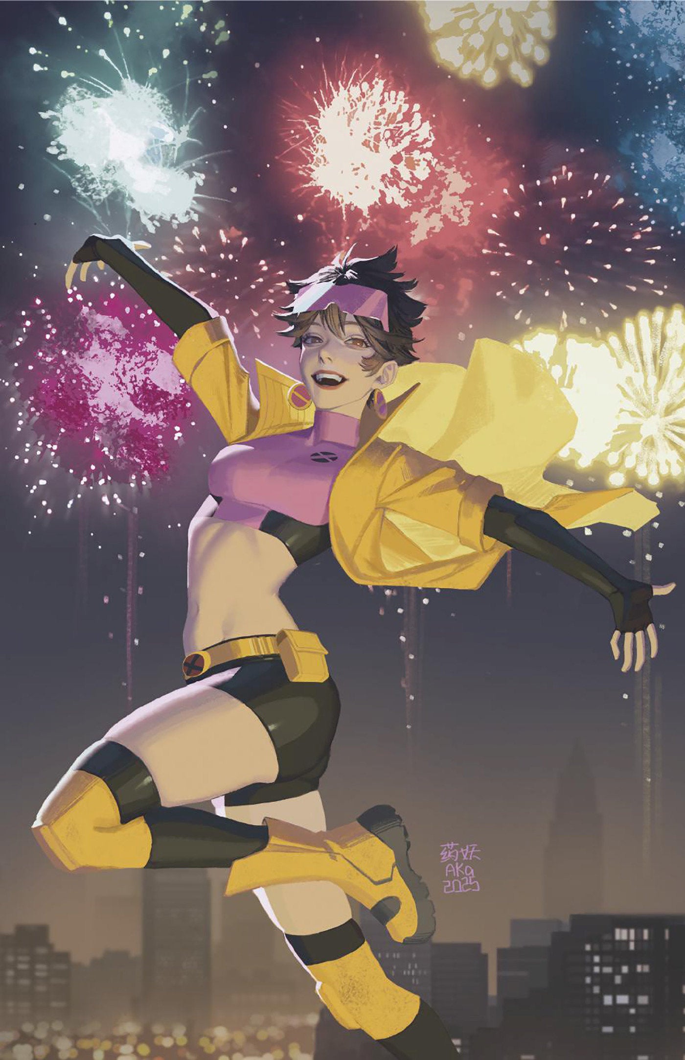 Uncanny X-Men (2024) #16 Aka Jubilee Full Art 1:50 Variant