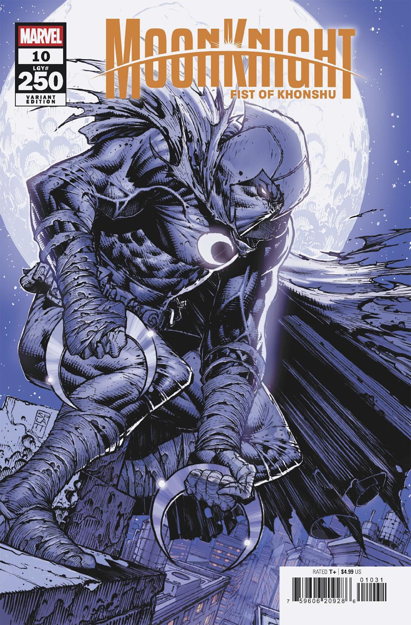 Moon Knight: Fist Of Khonshu (2024) #10 Stephen Platt Variant