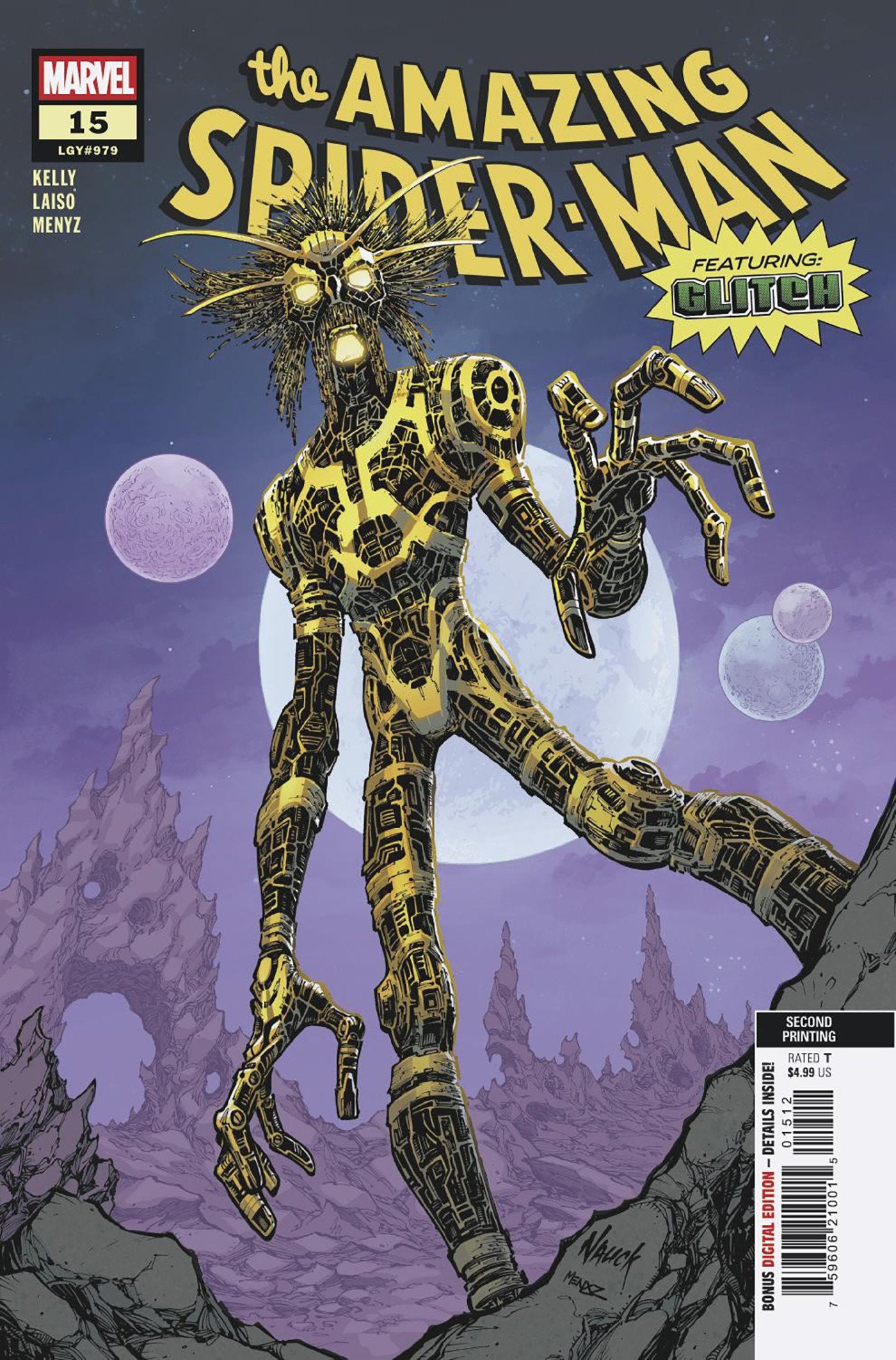 Amazing Spider-Man #15 (2nd Print) Todd Nauck Variant