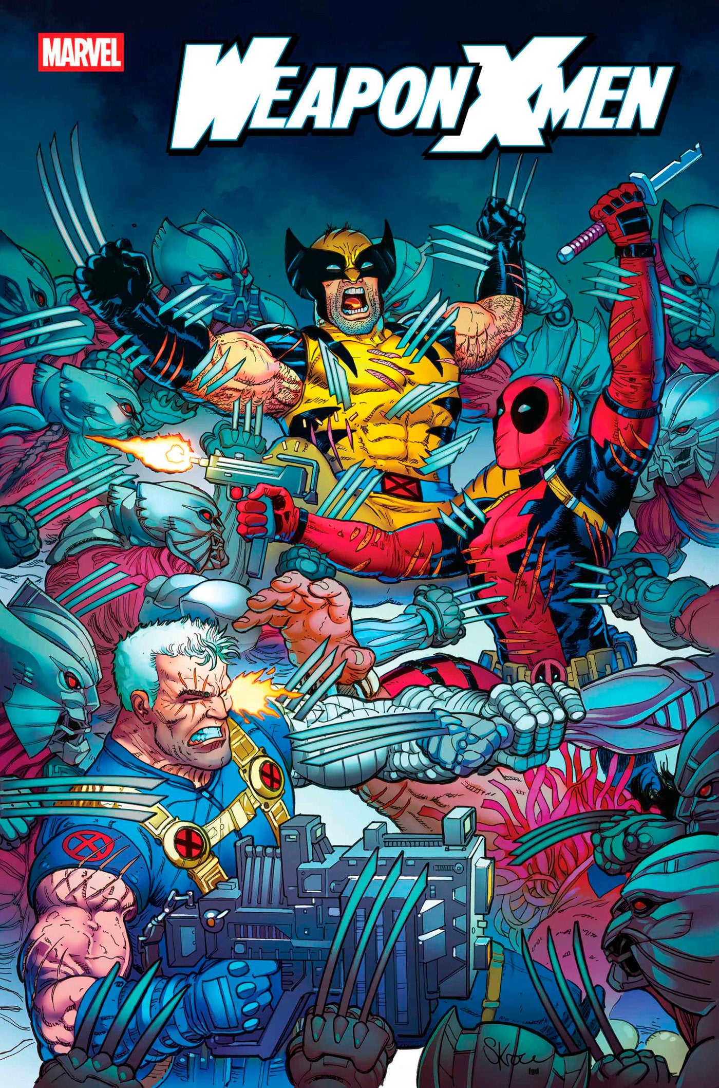 Weapon X-Men (2025) #3 Steve Skroce Variant