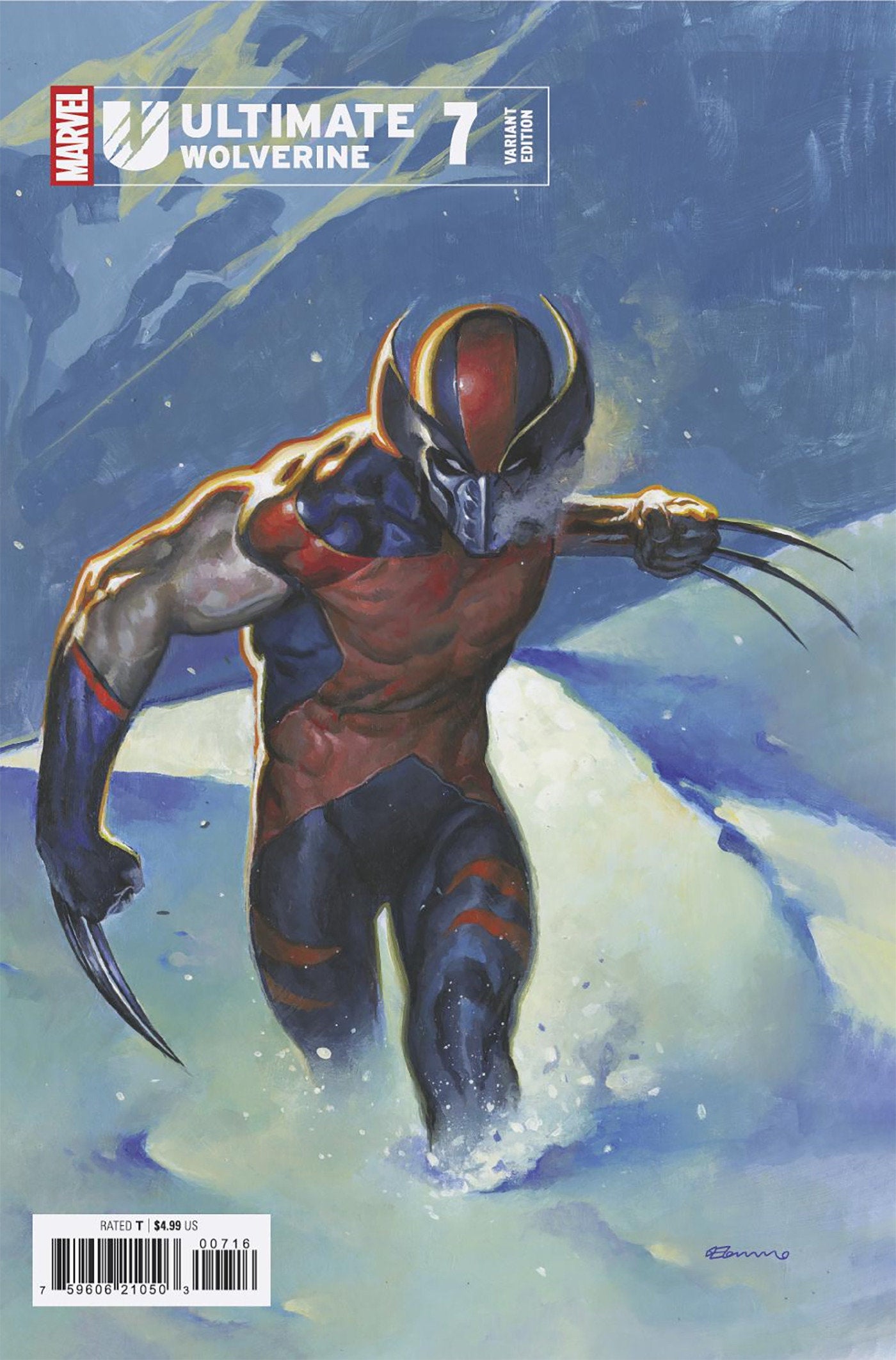 Ultimate Wolverine (2025) # 7 Fabrizio De Tommaso 1:25 Variant