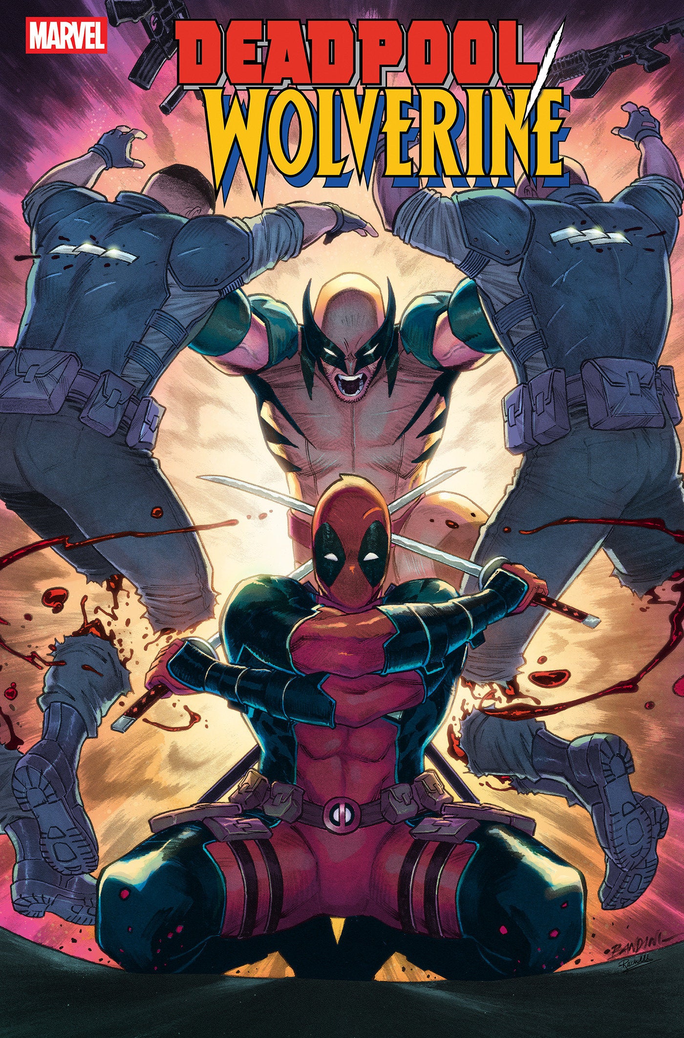 Deadpool/Wolverine #9 Michele Bandini 1:25 Variant