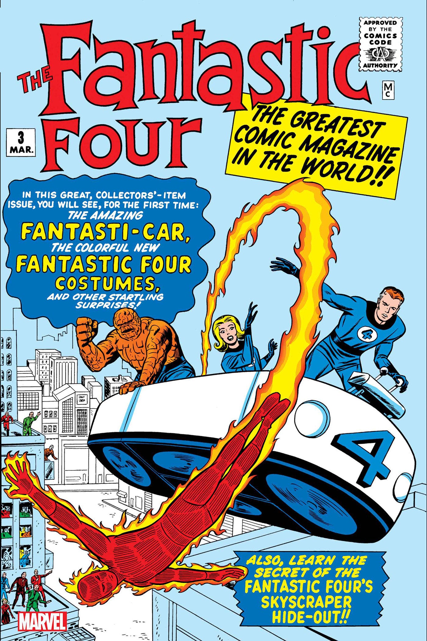 Fantastic Four Facsimile Edition # 3 Foil Variant