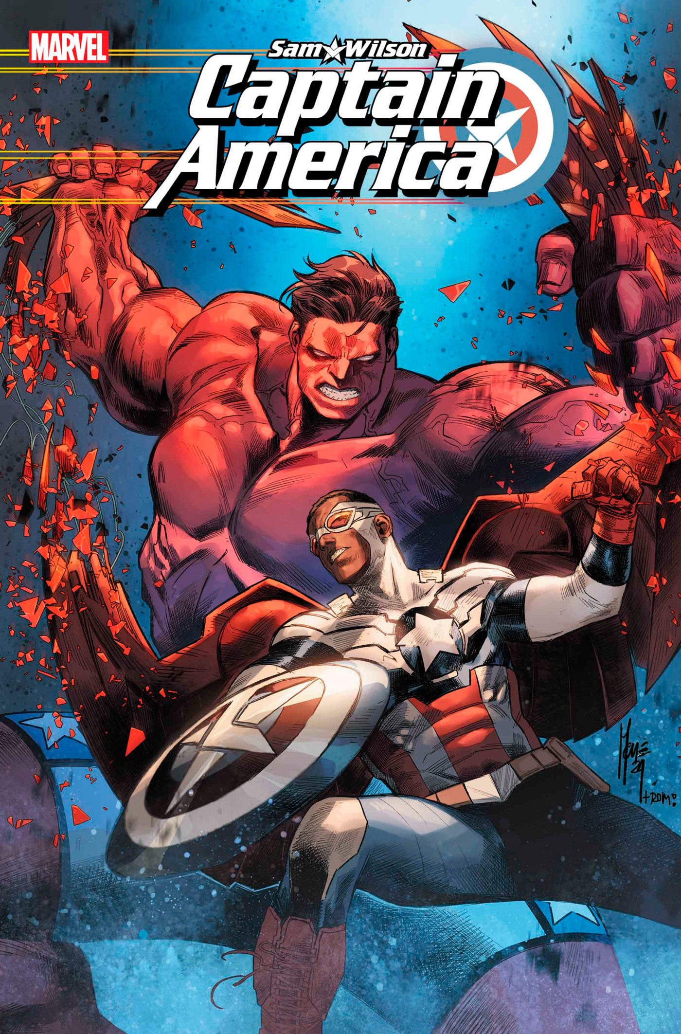 Sam Wilson Captain America (2025) #1 (of 5) Marco Checchetto Variant