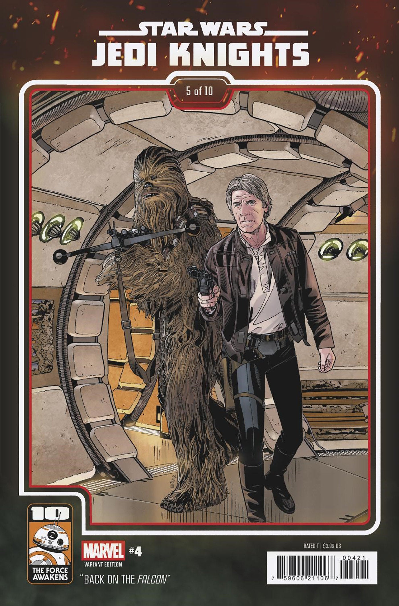 Star Wars: Jedi Knights (2025) #4 Chris Sprouse The Force Awakens 10th Anniversary Variant