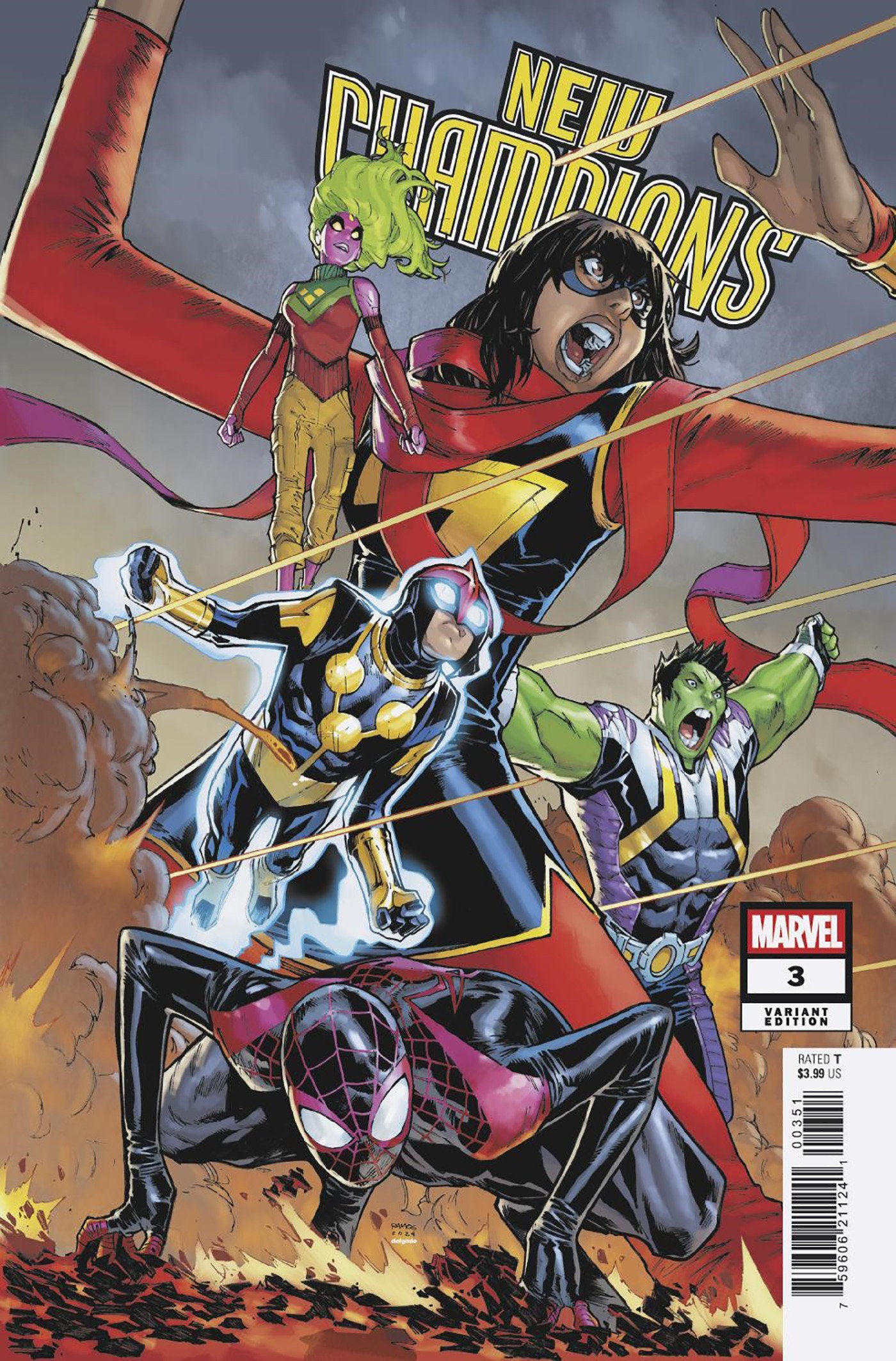 New Champions (2025) #3 Humberto Ramos Reunion Variant