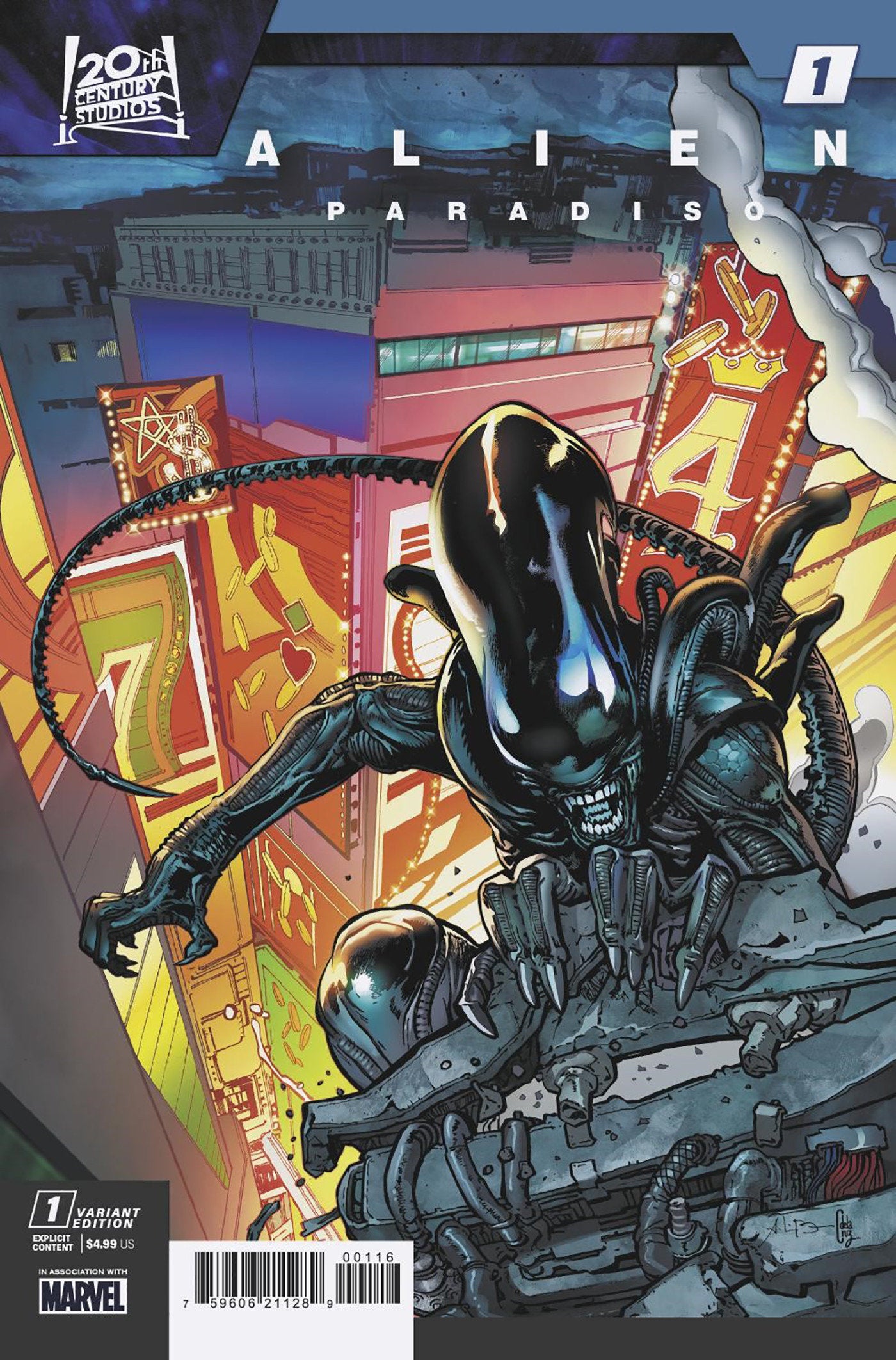 Alien: Paradiso (2024) #1 Andrei Bressan Variant