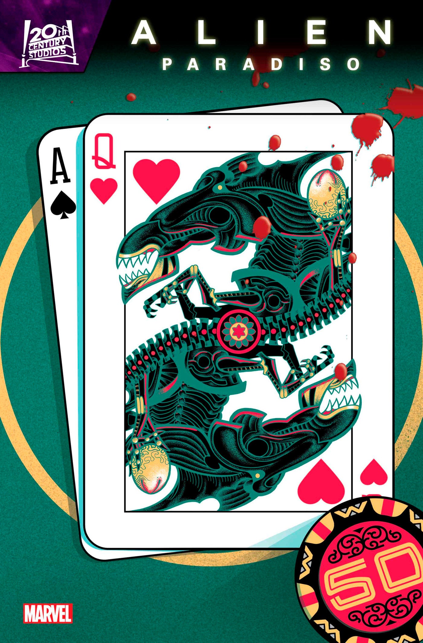 Alien: Paradiso (2024) #1 J. Gonzo Variant