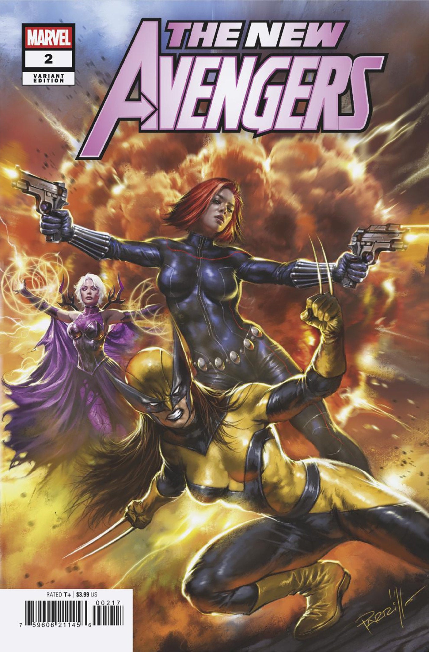 New Avengers (2025) #2 Lucio Parrillo 1:25 Variant