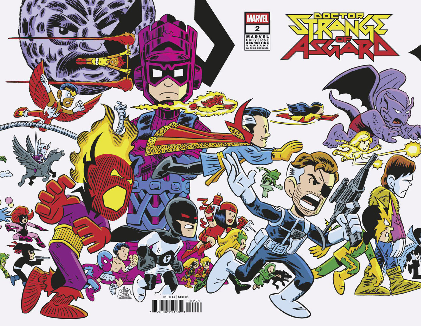 Doctor Strange Of Asgard (2025) #2 Chris Giarrusso Marvel Universe Connecting Wrap Variant D