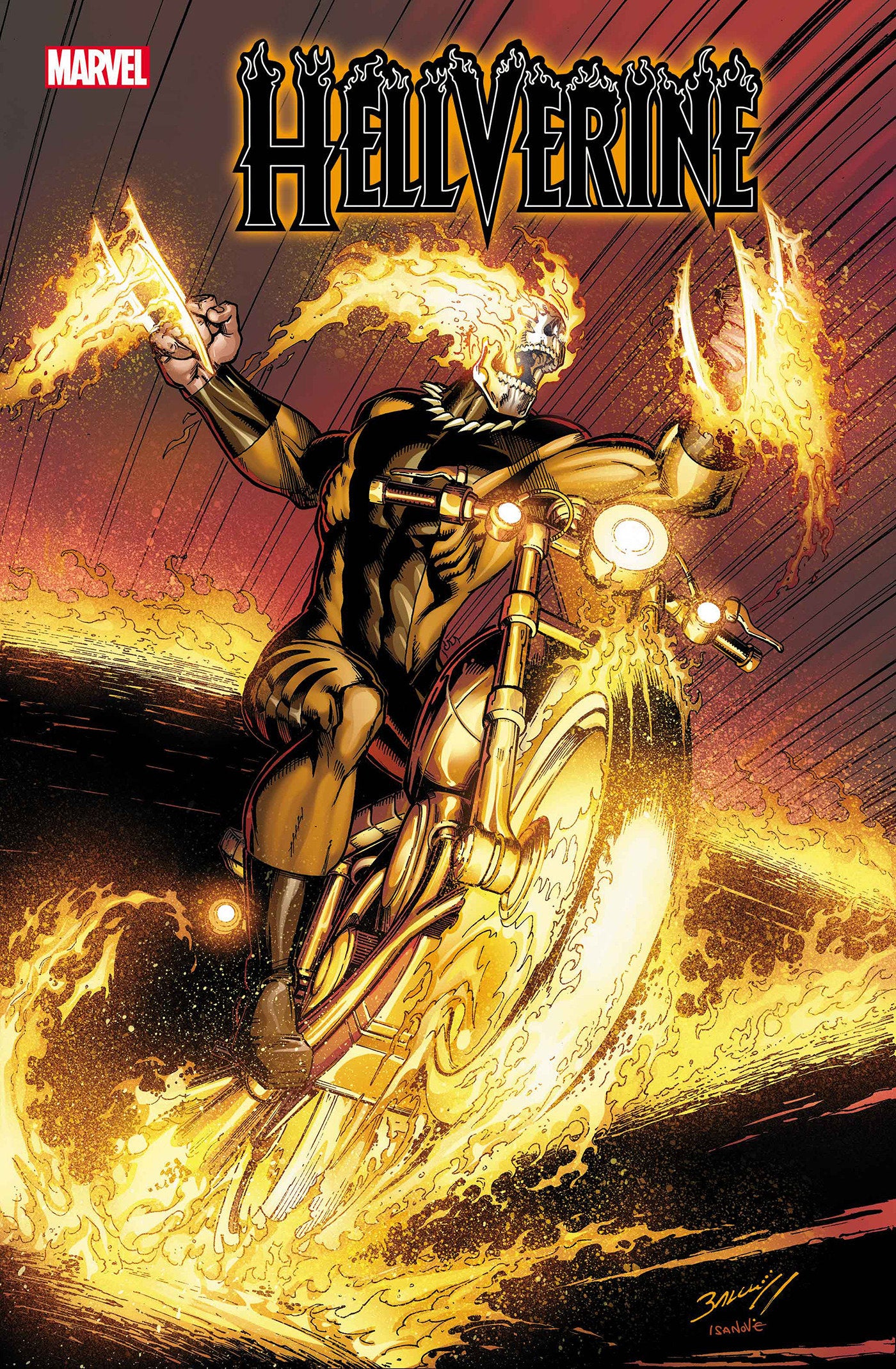 Hellverine (2024b) # 1 Mark Bagley Foil Variant