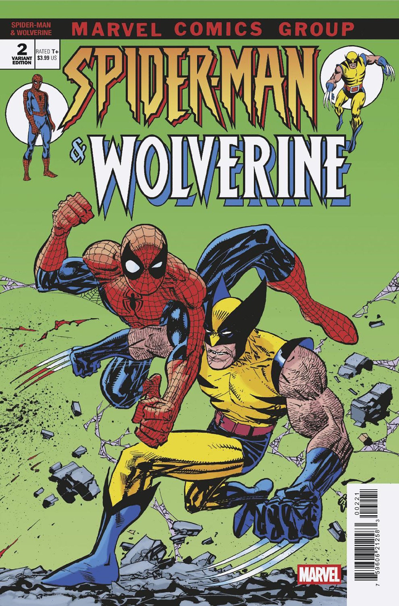 Spider-Man & Wolverine (2025) #2 Erik Larsen Variant