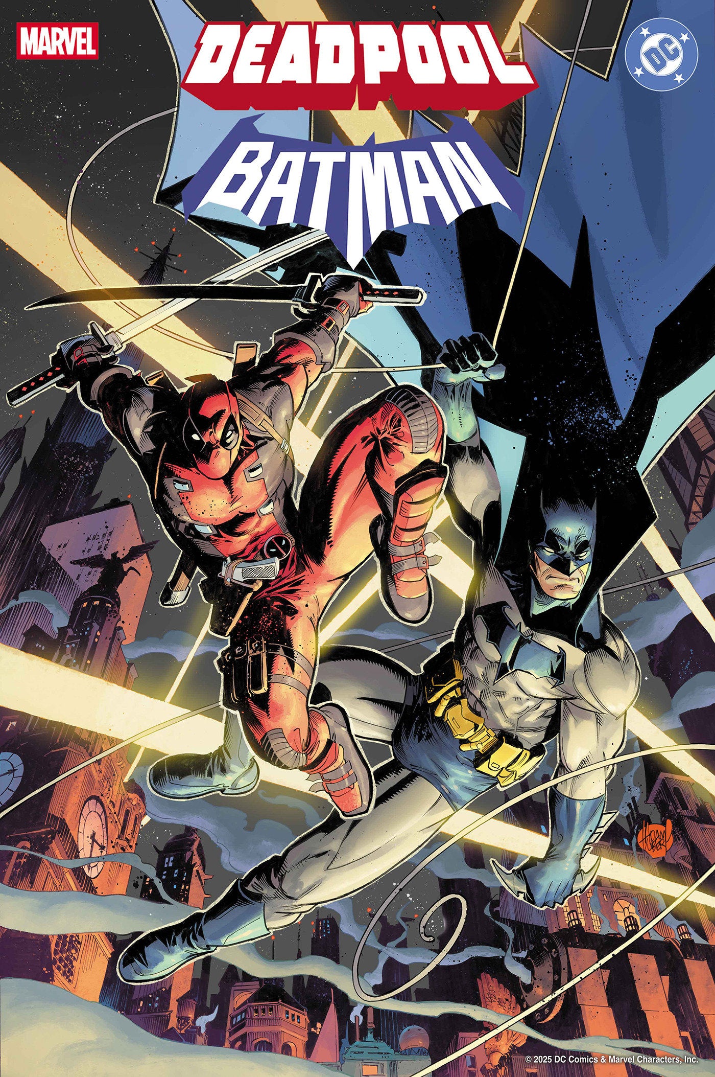 Marvel/DC: Deadpool/Batman #1 (3rd Print) Adam Kubert Variant