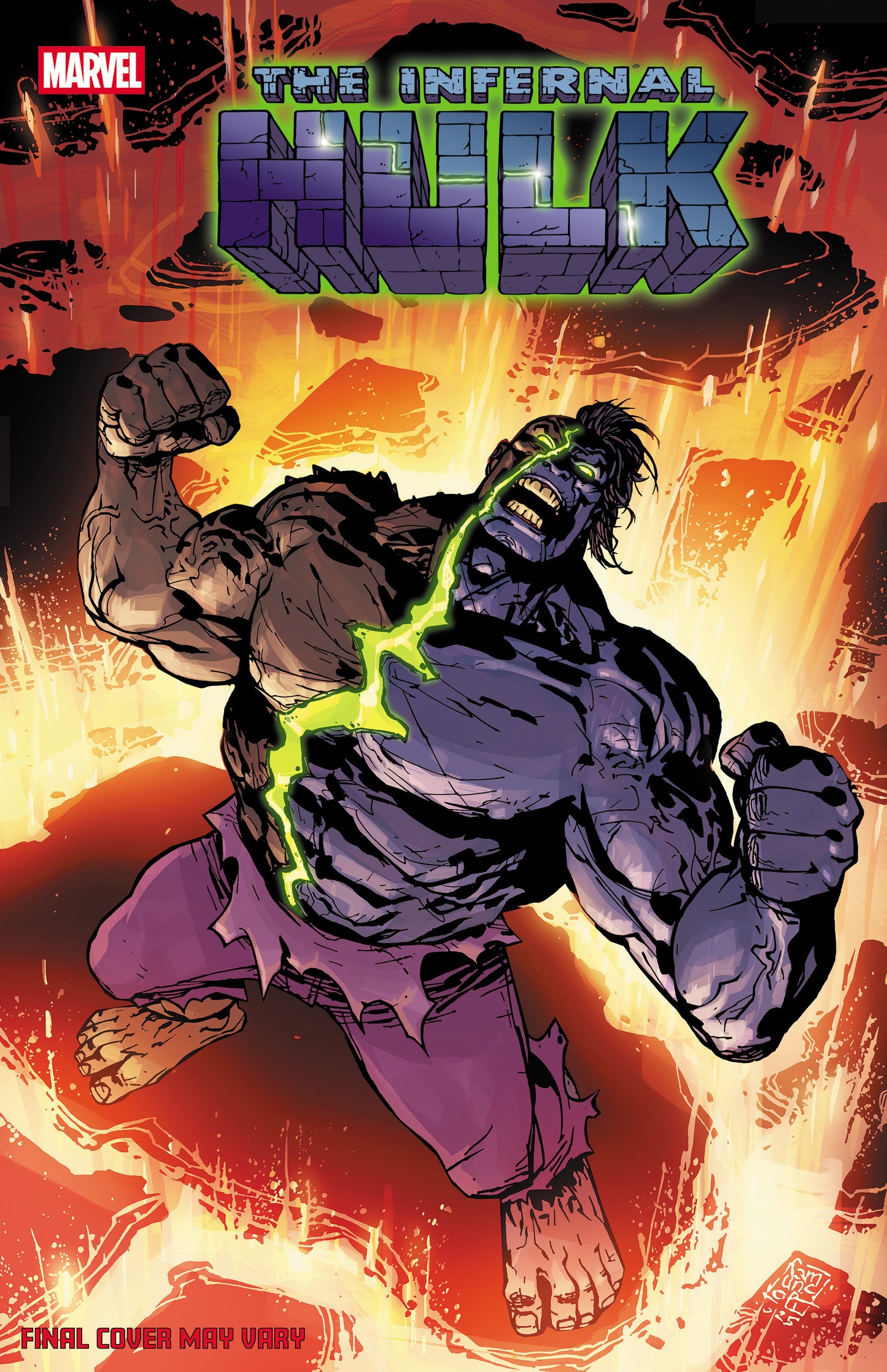 Infernal Hulk (2025) # 5 Giuseppe Camuncoli 1:25 Variant