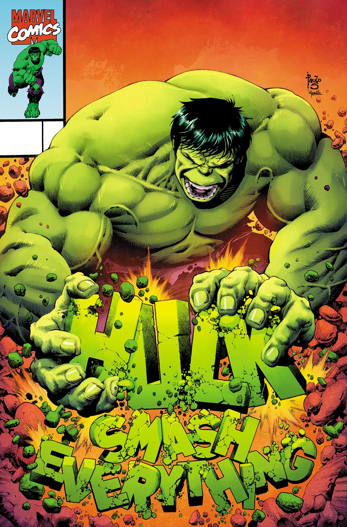 Hulk: Smash Everything #1 Paulo Siqueira 1:25 Variant