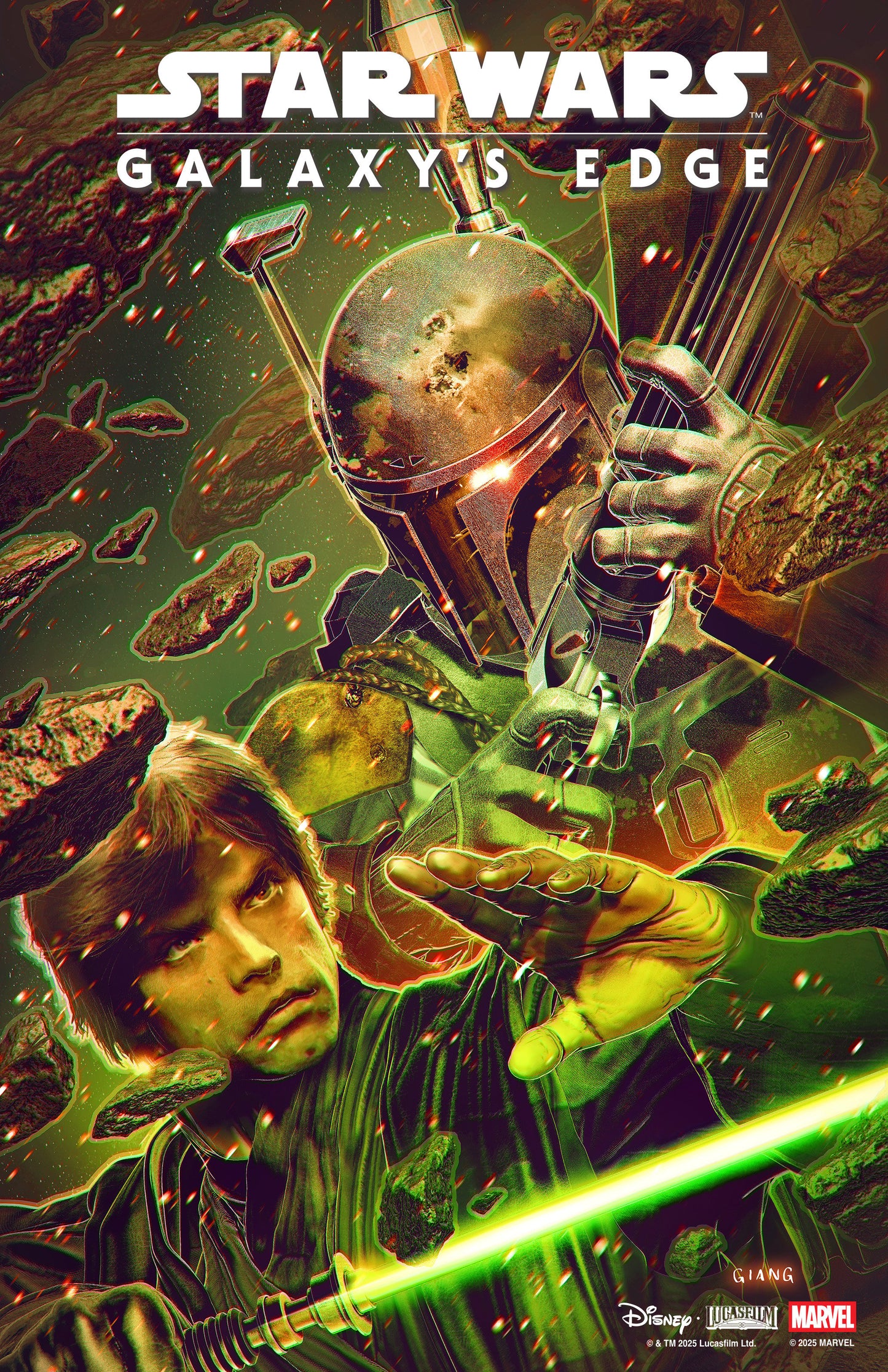 Star Wars: Galaxy's Edge Echoes Of The Empire #1 John Giang 1:25 Variant