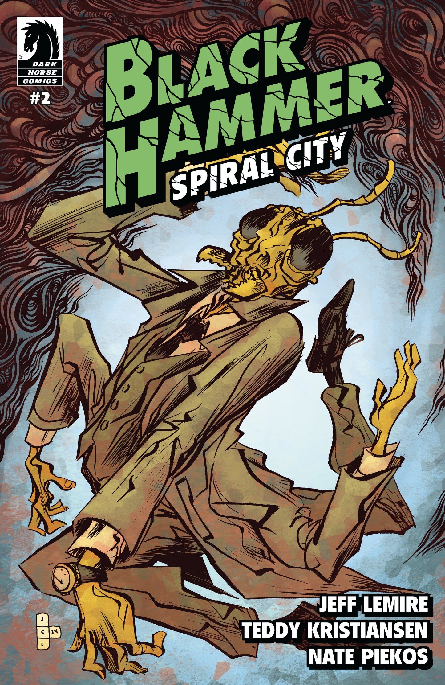 Black Hammer: Spiral City (2024) #2 Cover B Jesse Lonergan