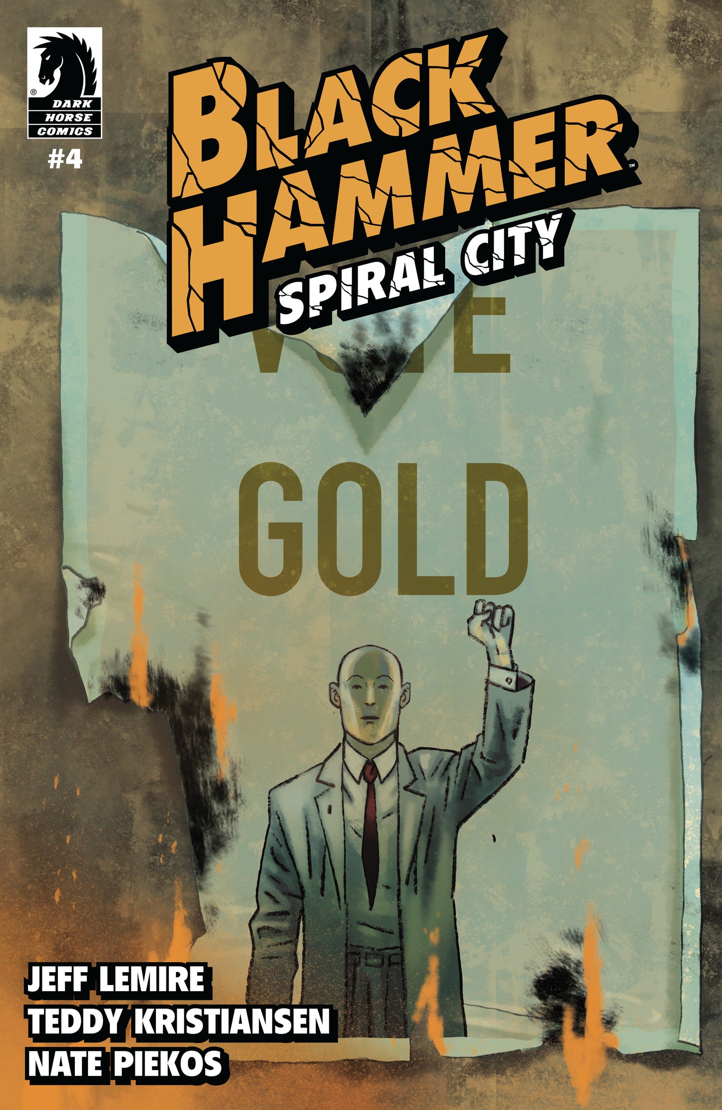 Black Hammer: Spiral City (2024) #4 Cover A Teddy Kristiansen