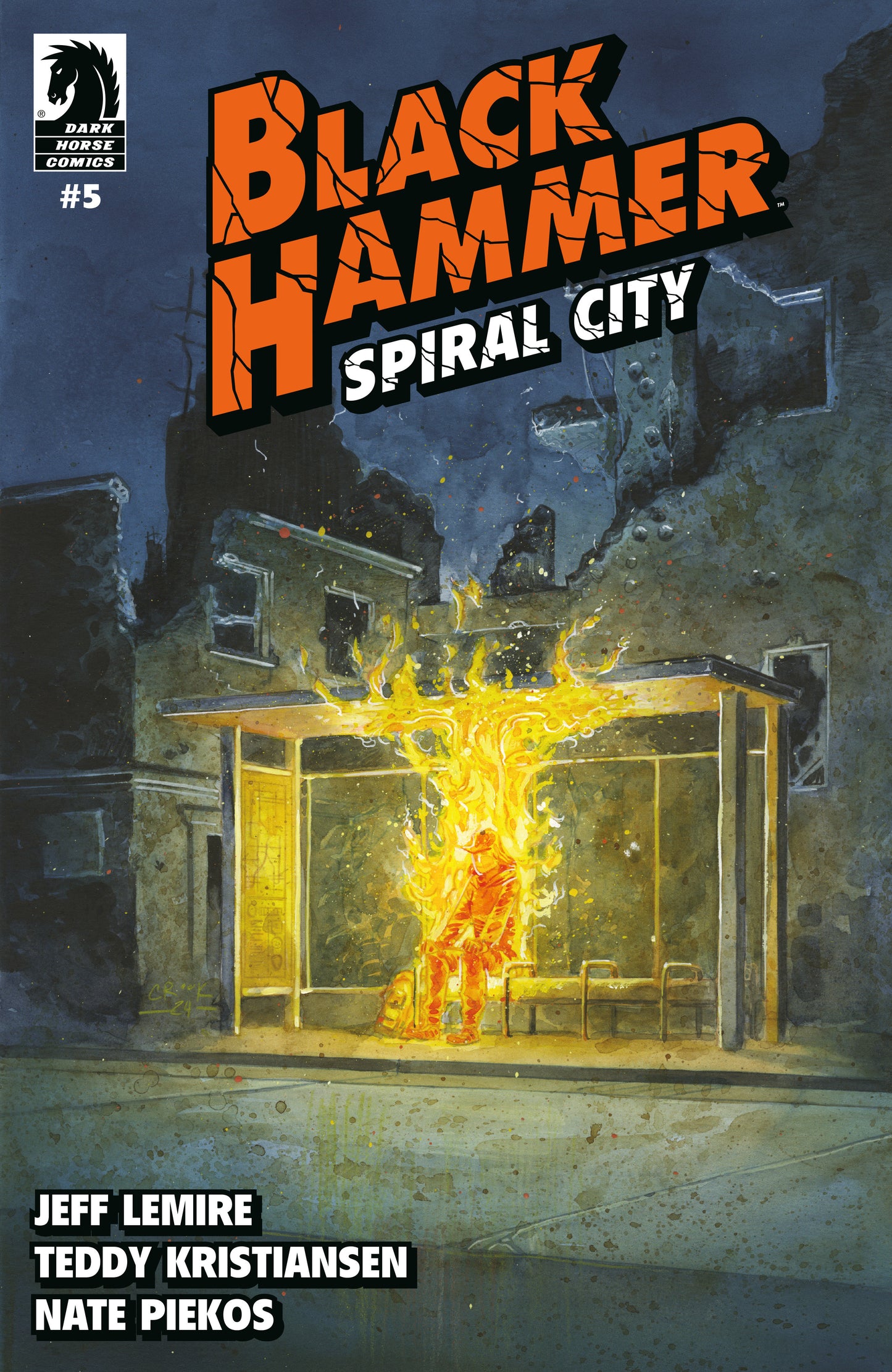 Black Hammer: Spiral City (2024) #5 Cover B Crook