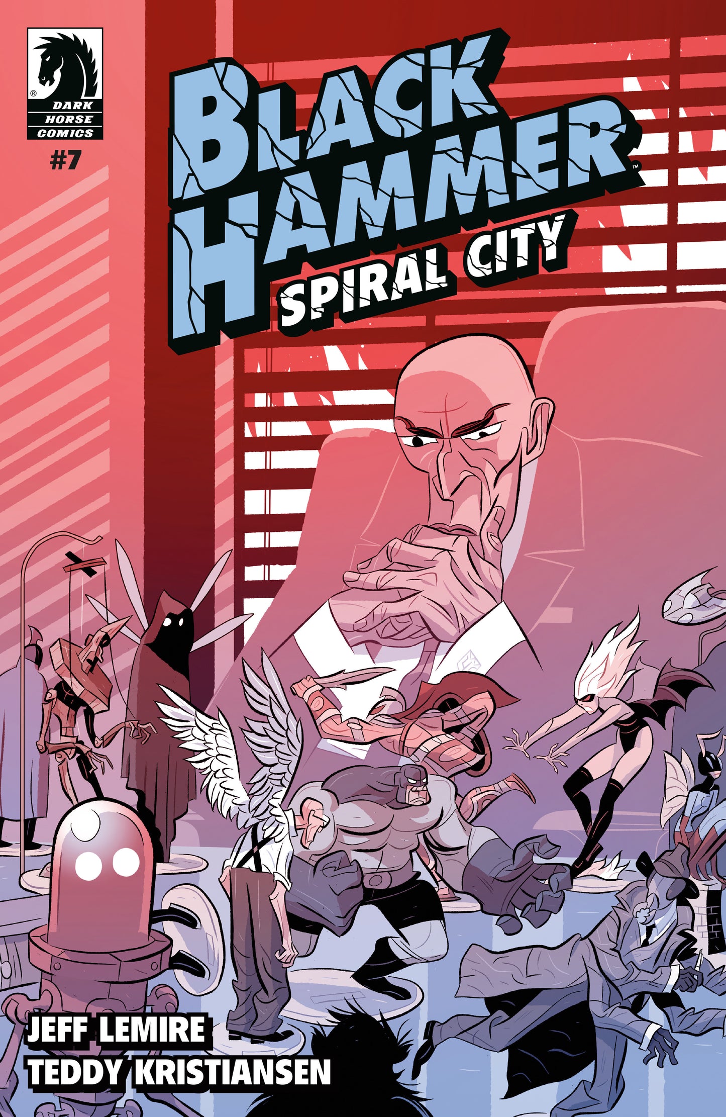 Black Hammer: Spiral City (2024) #7 Cover B Jan Solheim