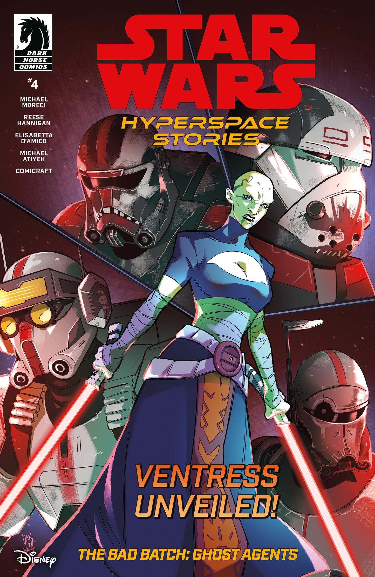 Star Wars The Bad Batch: Ghost Agents (2025) #4 Cover A Favoccia