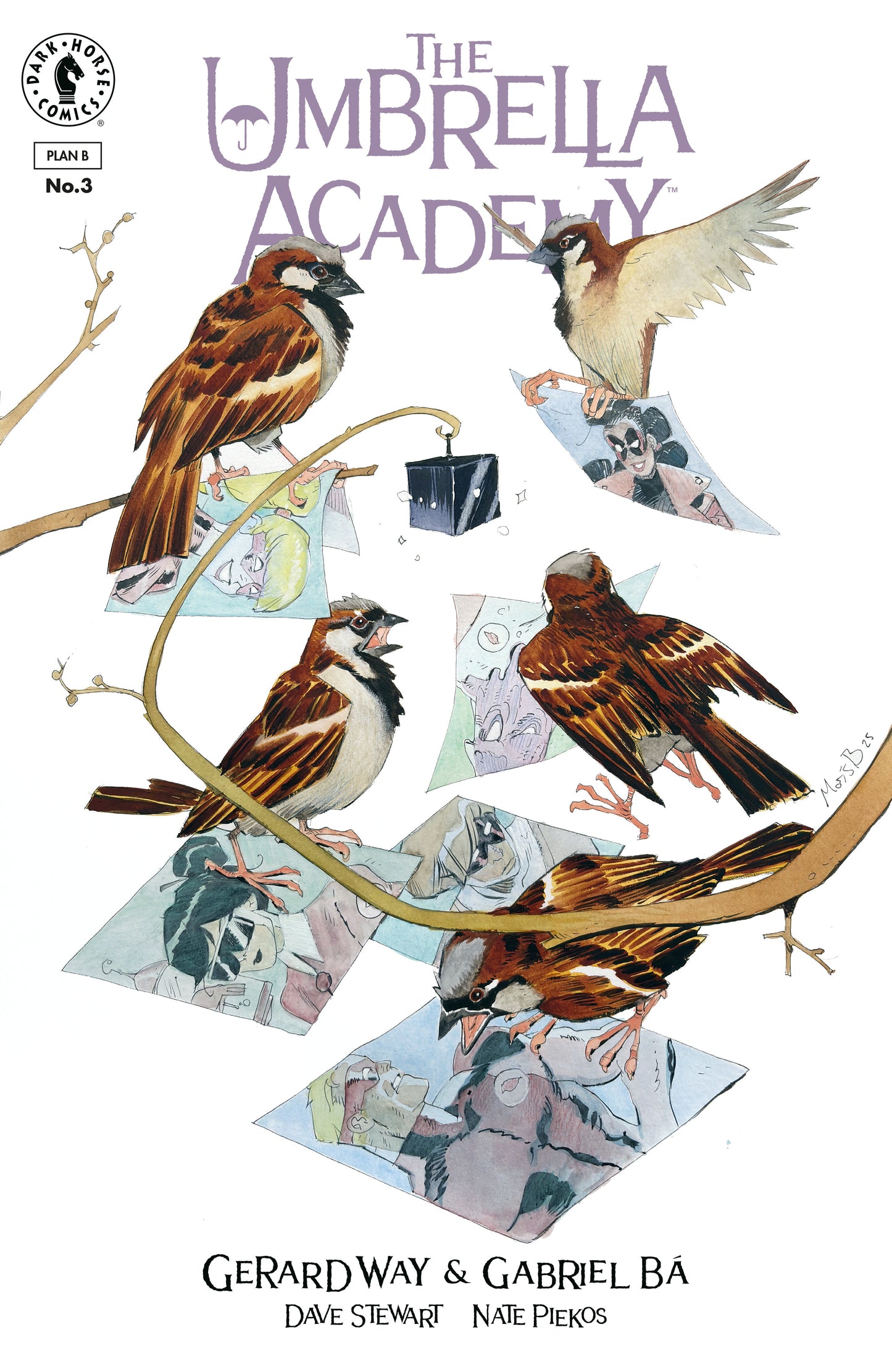 Umbrella Academy: Plan B #3 (Cover B) (Matias Bergara)