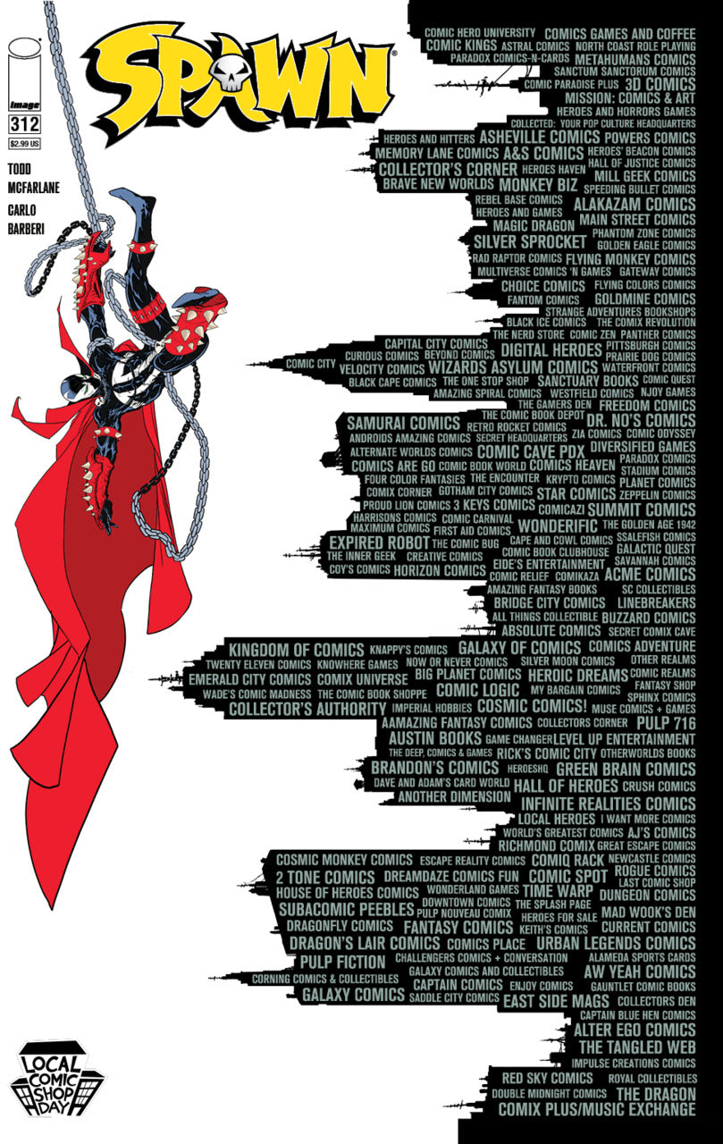 Spawn (1992) #312 Local Comic Shop Day Variant