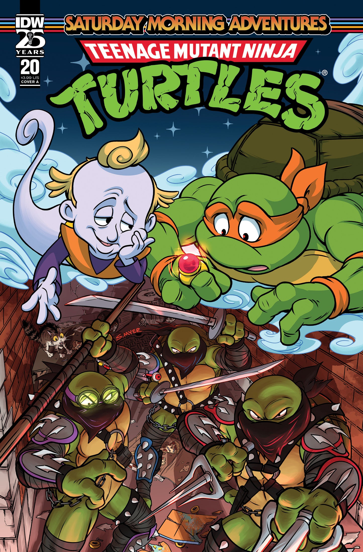Teenage Mutant Ninja Turtles: Saturday Morning Adventures (2023) #20 Cover A Myer