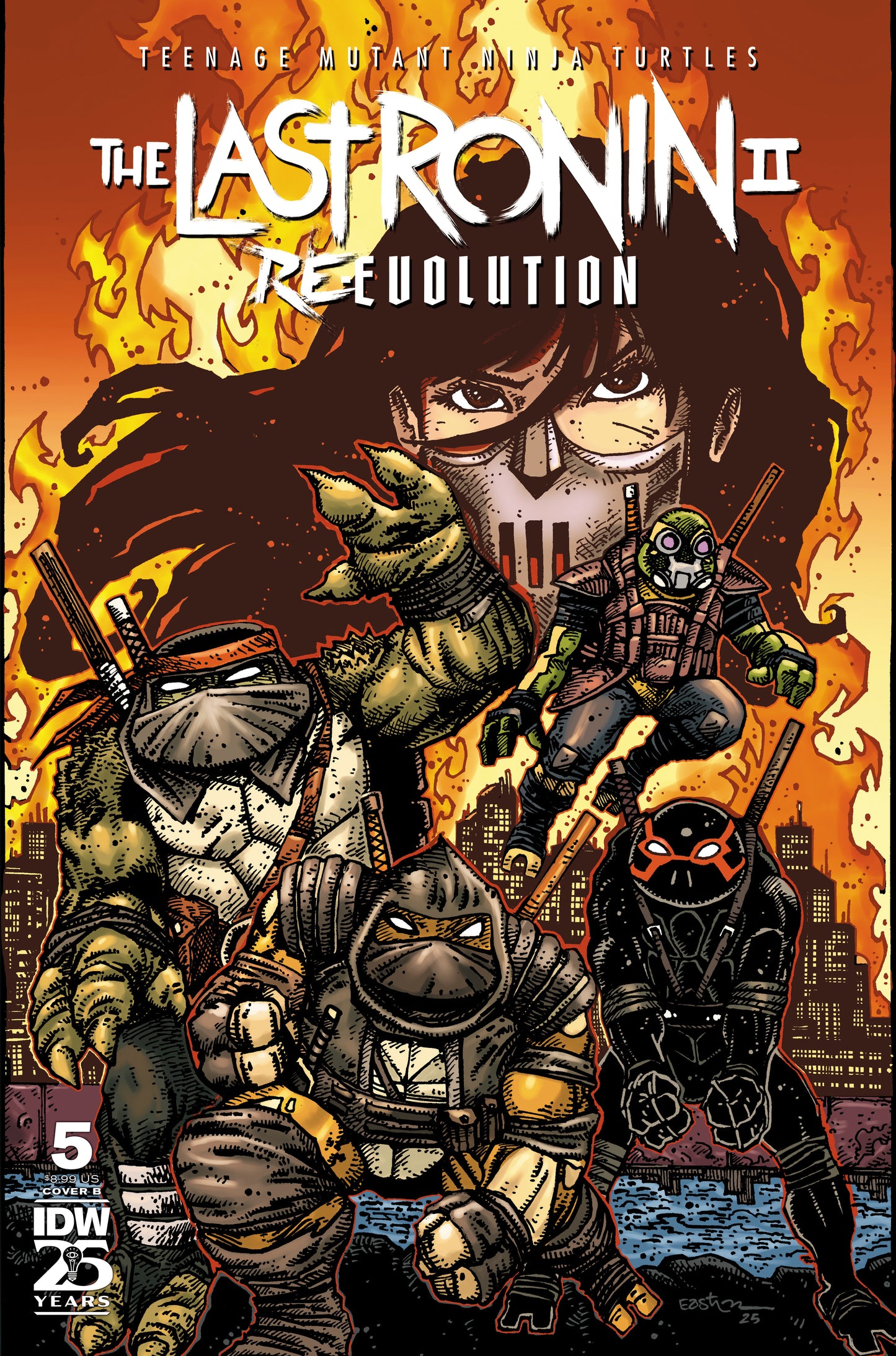 Teenage Mutant Ninja Turtles: The Last Ronin II Re-Evolution (2024) #5 Cover B Eastman (Mature)