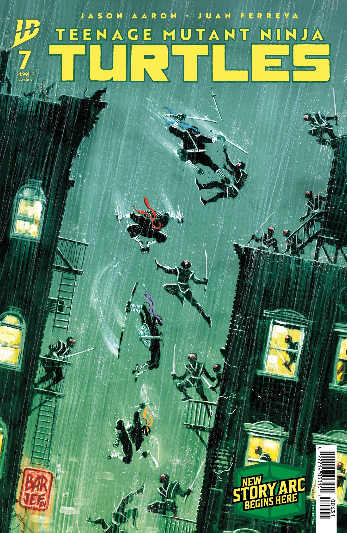 Teenage Mutant Ninja Turtles (2024) # 7 Variant C Ferreyra