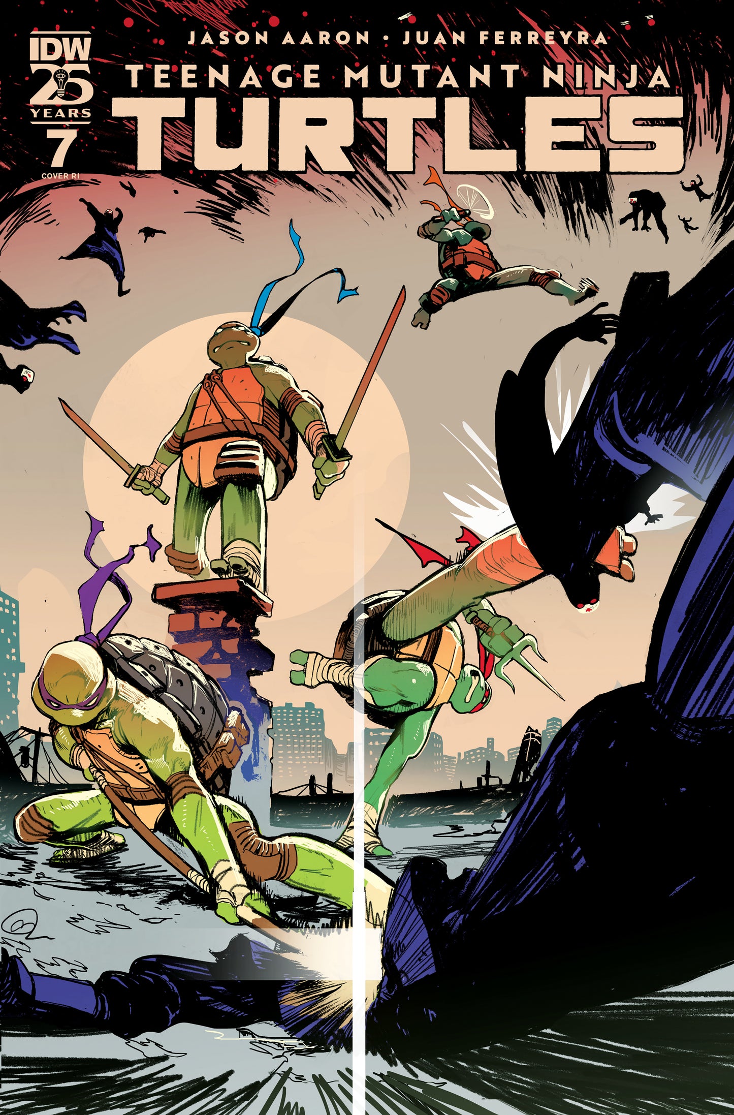 Teenage Mutant Ninja Turtles (2024) # 7 Variant RI 1:25 Rivas