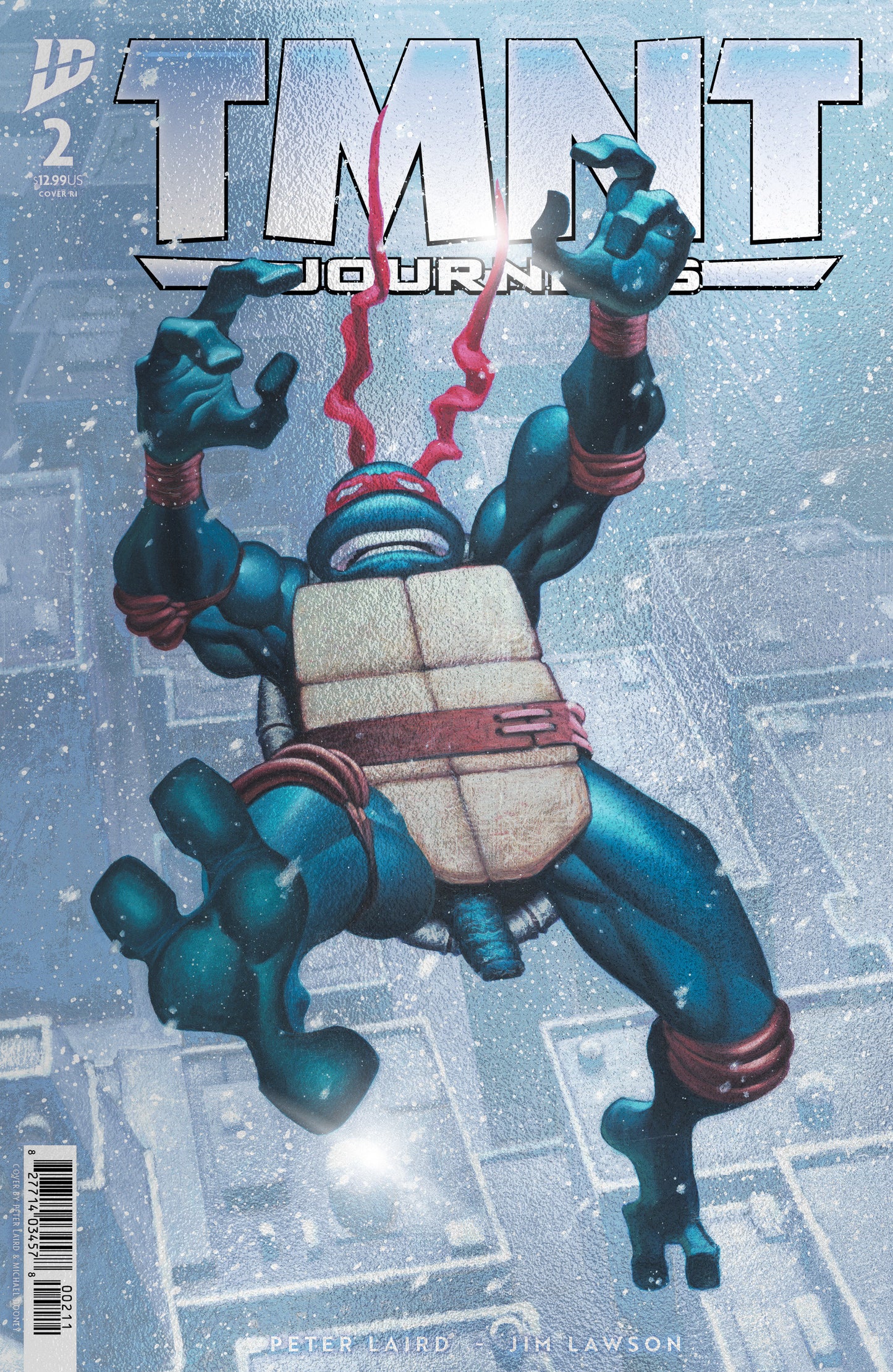 Teenage Mutant Ninja Turtles: Journeys #2 Variant RI 1:10 Foil (Laird & Dooney)