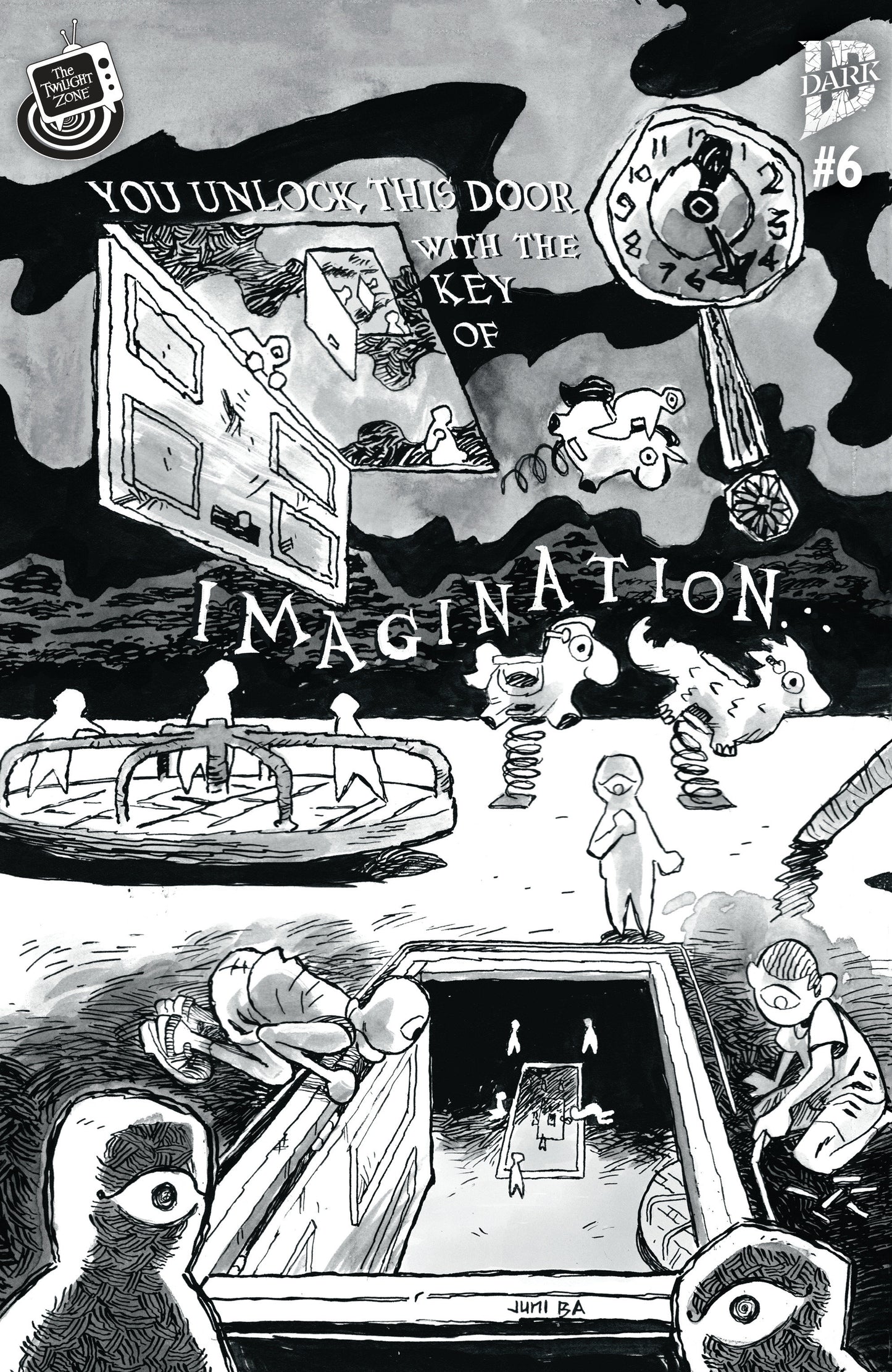 Twilight Zone #6 Variant B (Ba Connecting Cover)