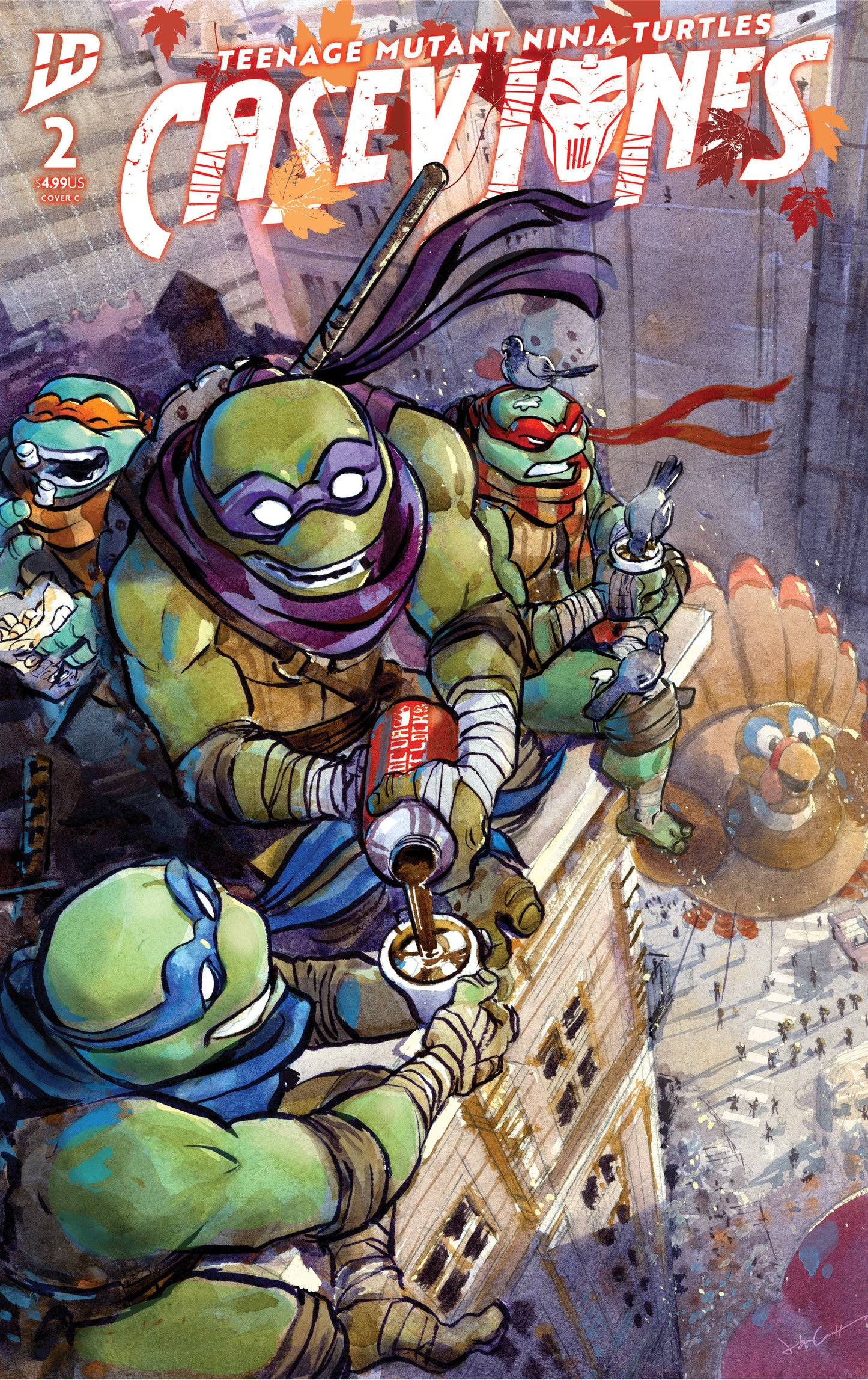 Teenage Mutant Ninja Turtles: Casey Jones #2 Variant C (Cullum)