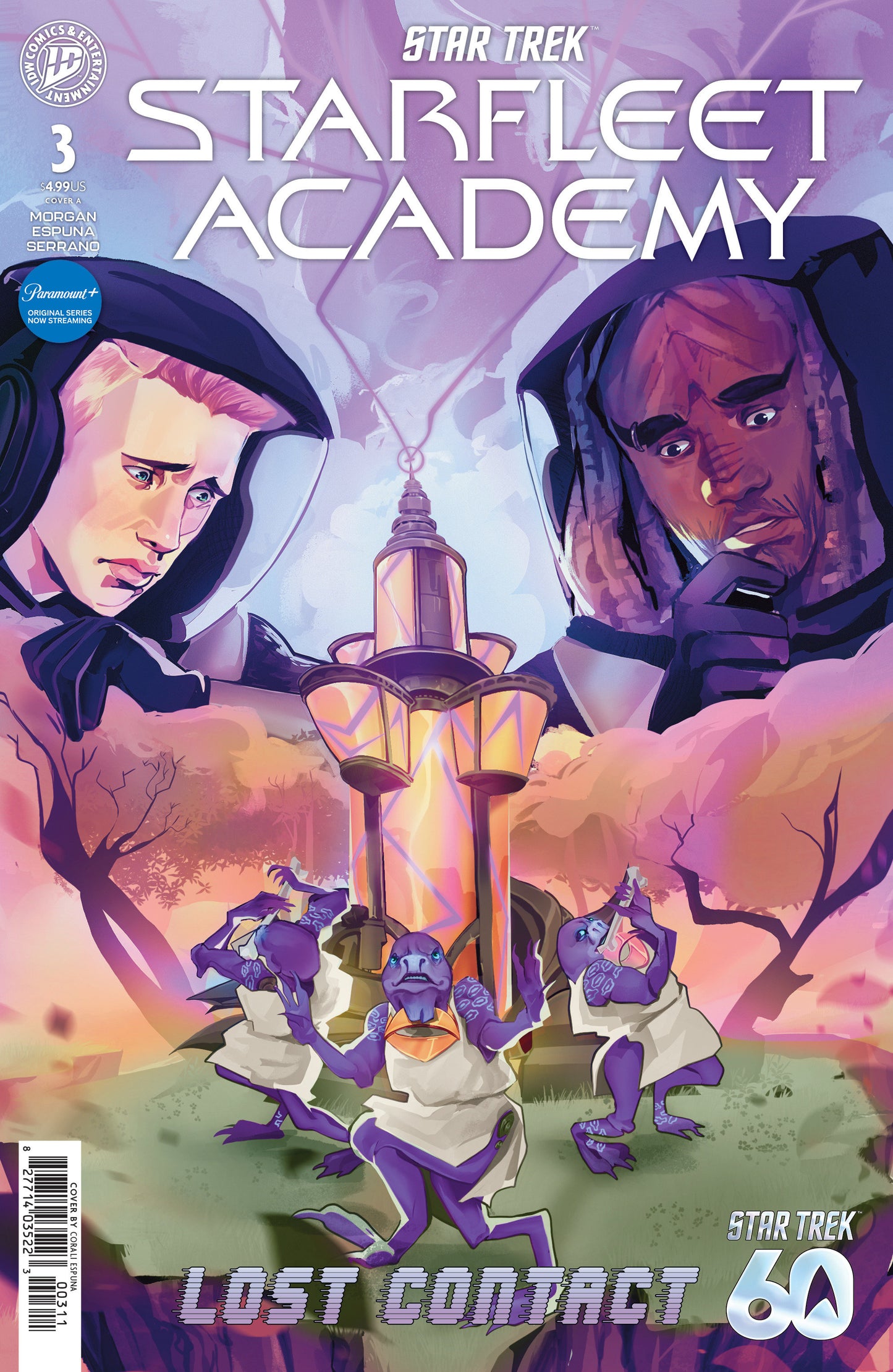Star Trek: Starfleet Academy Lost Contact #3 Cover A (Espuna)