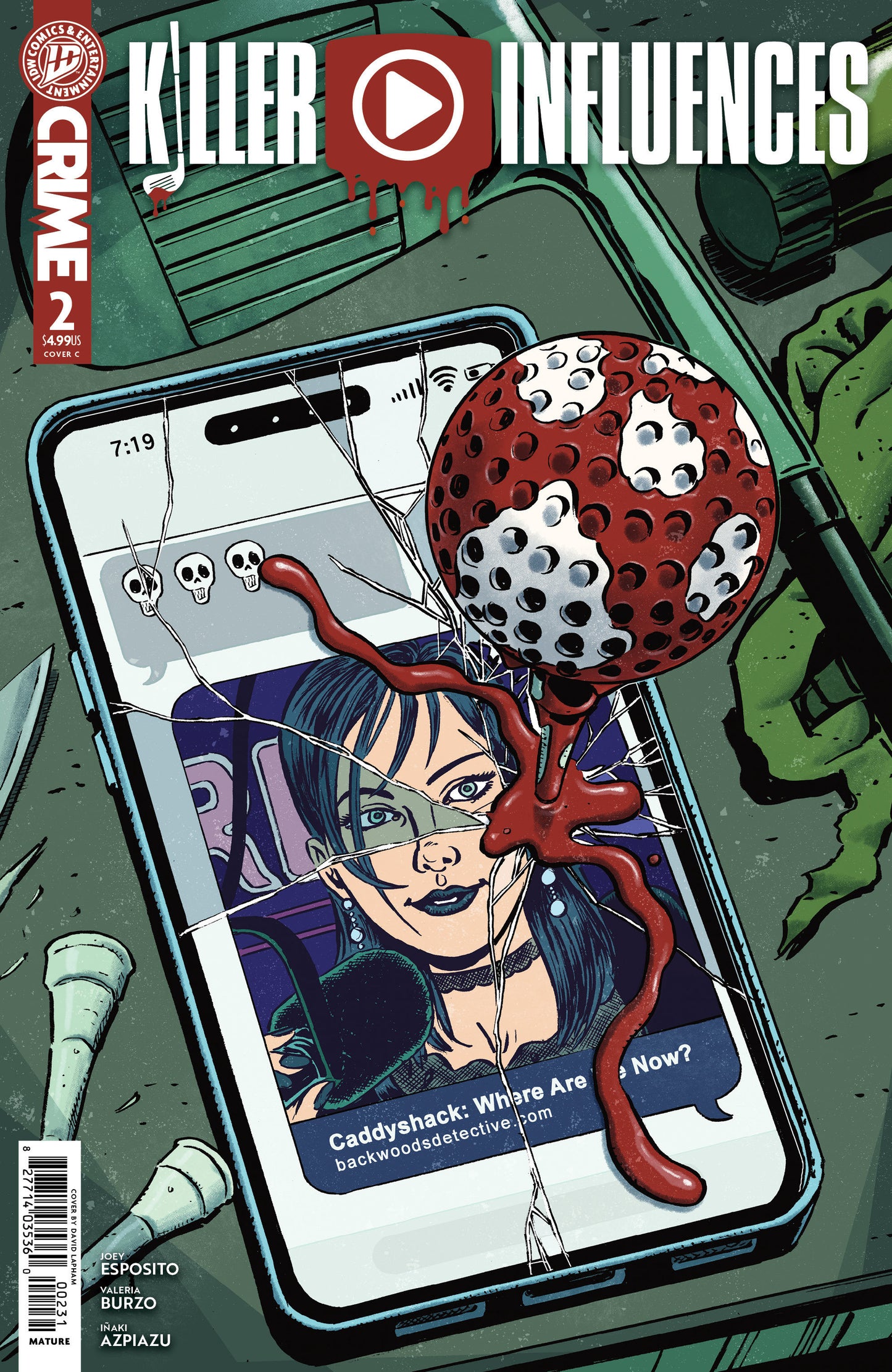 Killer Influences #2 Variant C (Lapham)