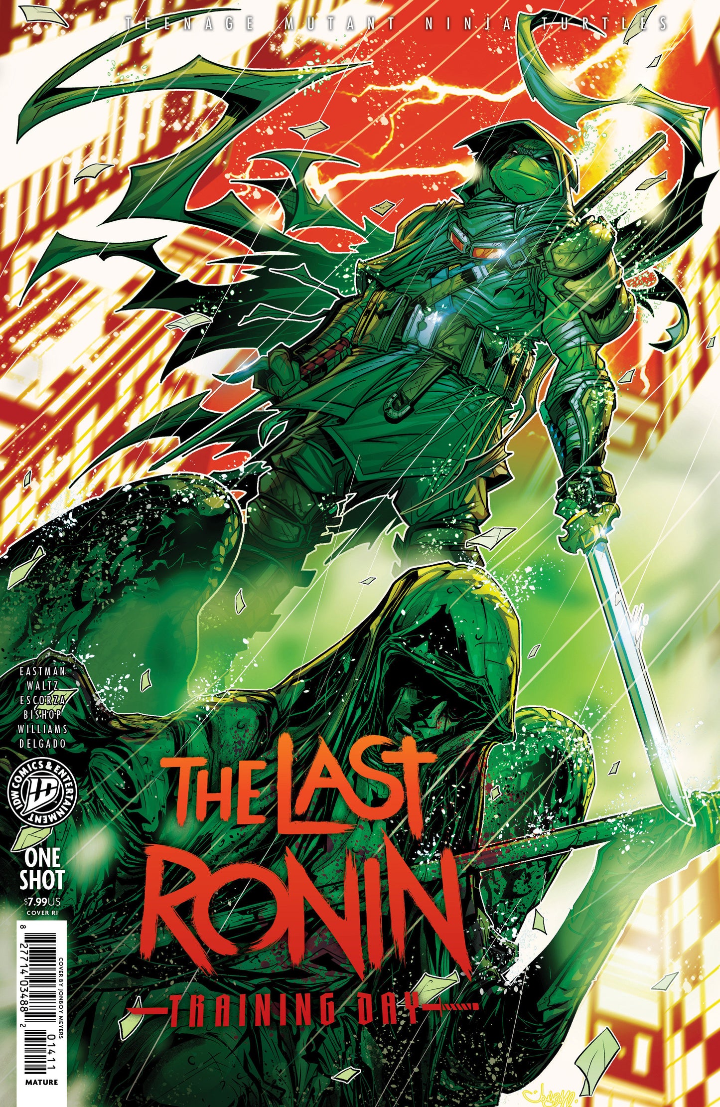 Teenage Mutant Ninja Turtles: The Last Ronin Training Day Variant Ri (25) (Meyers)