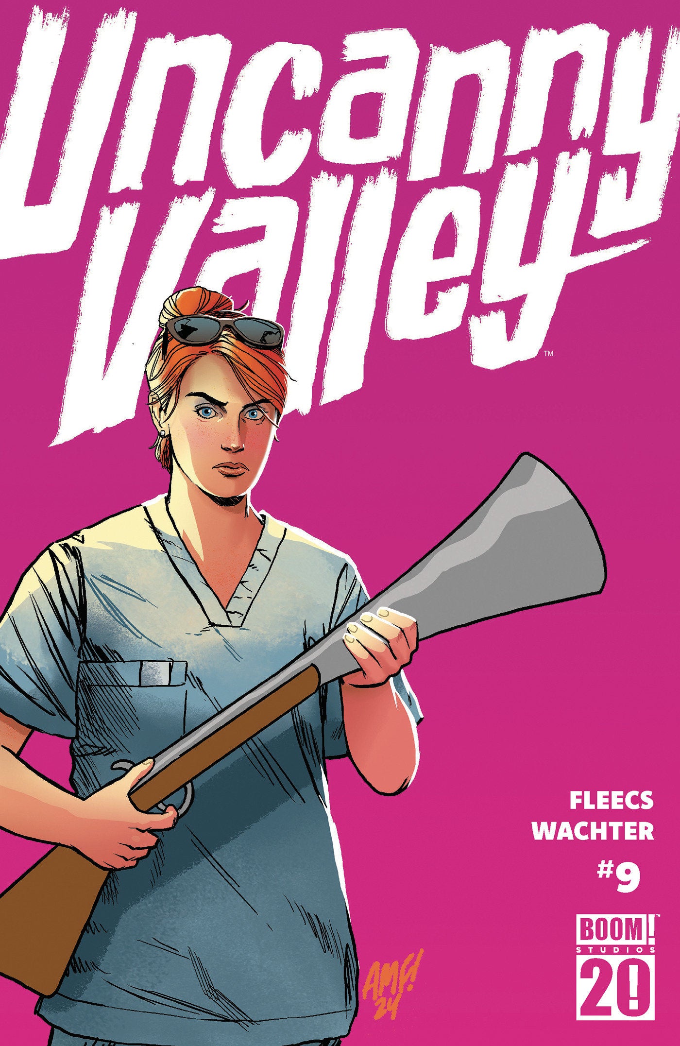 Uncanny Valley (2024) # 9 (of 10) Cover B Fleecs