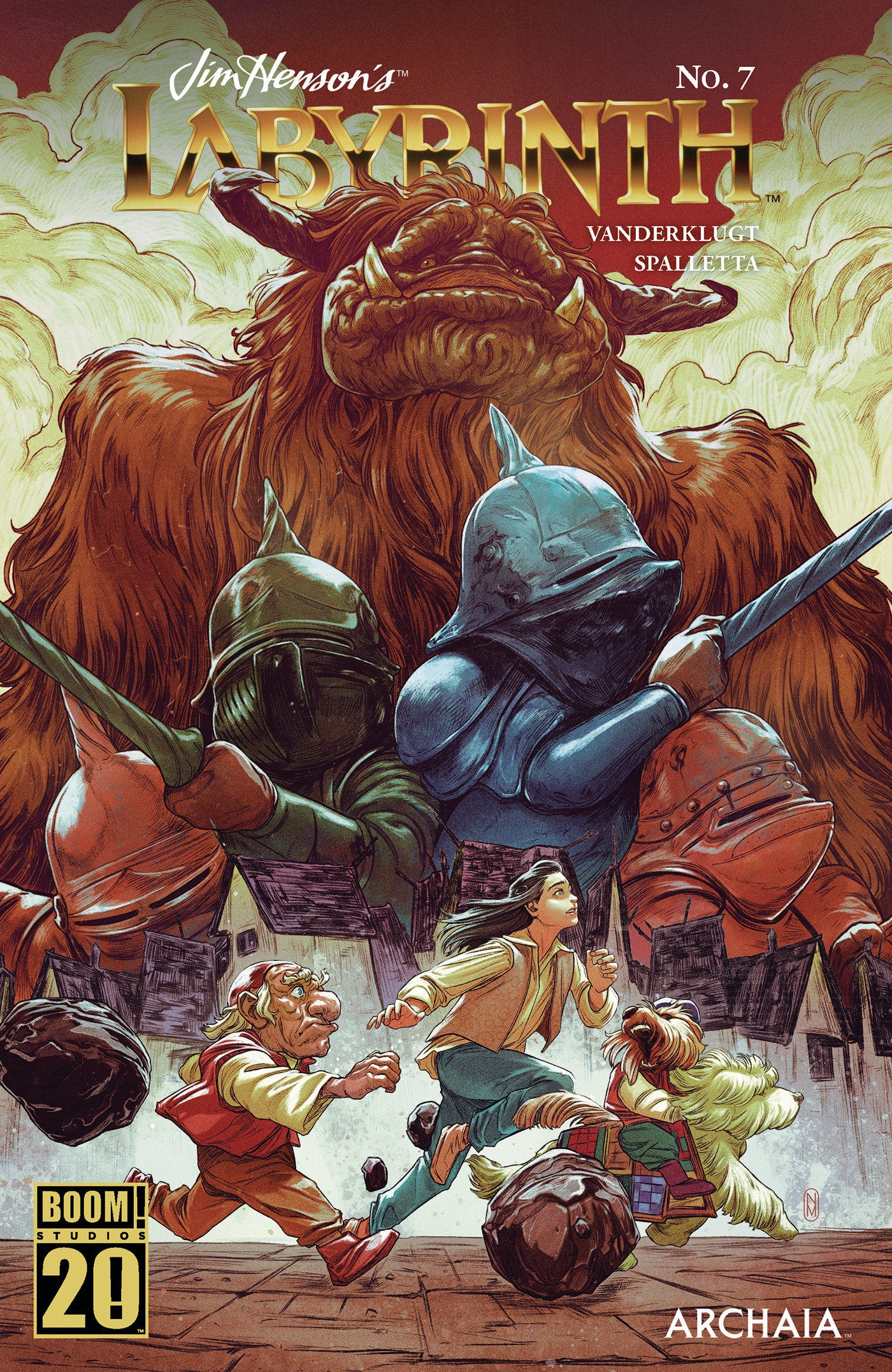 Jim Henson's Labyrinth (2024) #7 (of 8) Cover A Malavia