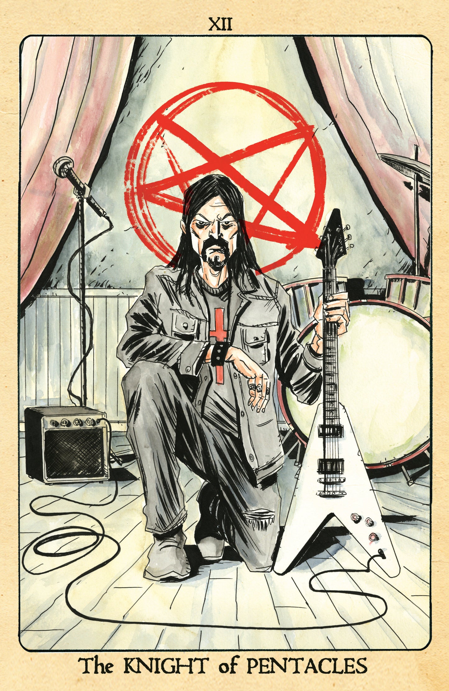 Minor Arcana (2024) #12 Cover D 1:10 Lemire Tarot Card Variant