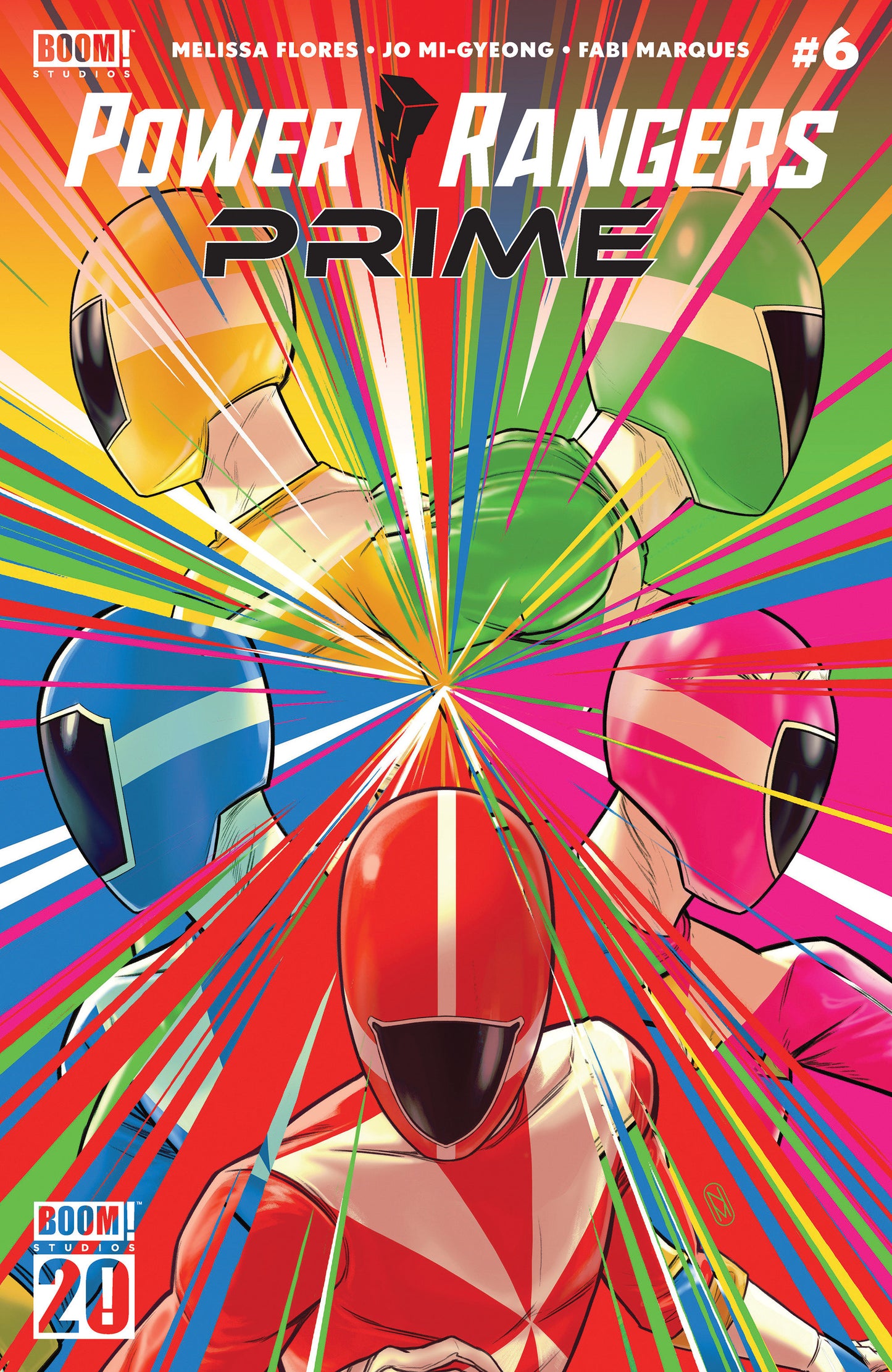 Power Rangers Prime (2024) #6 Cover B Malavia