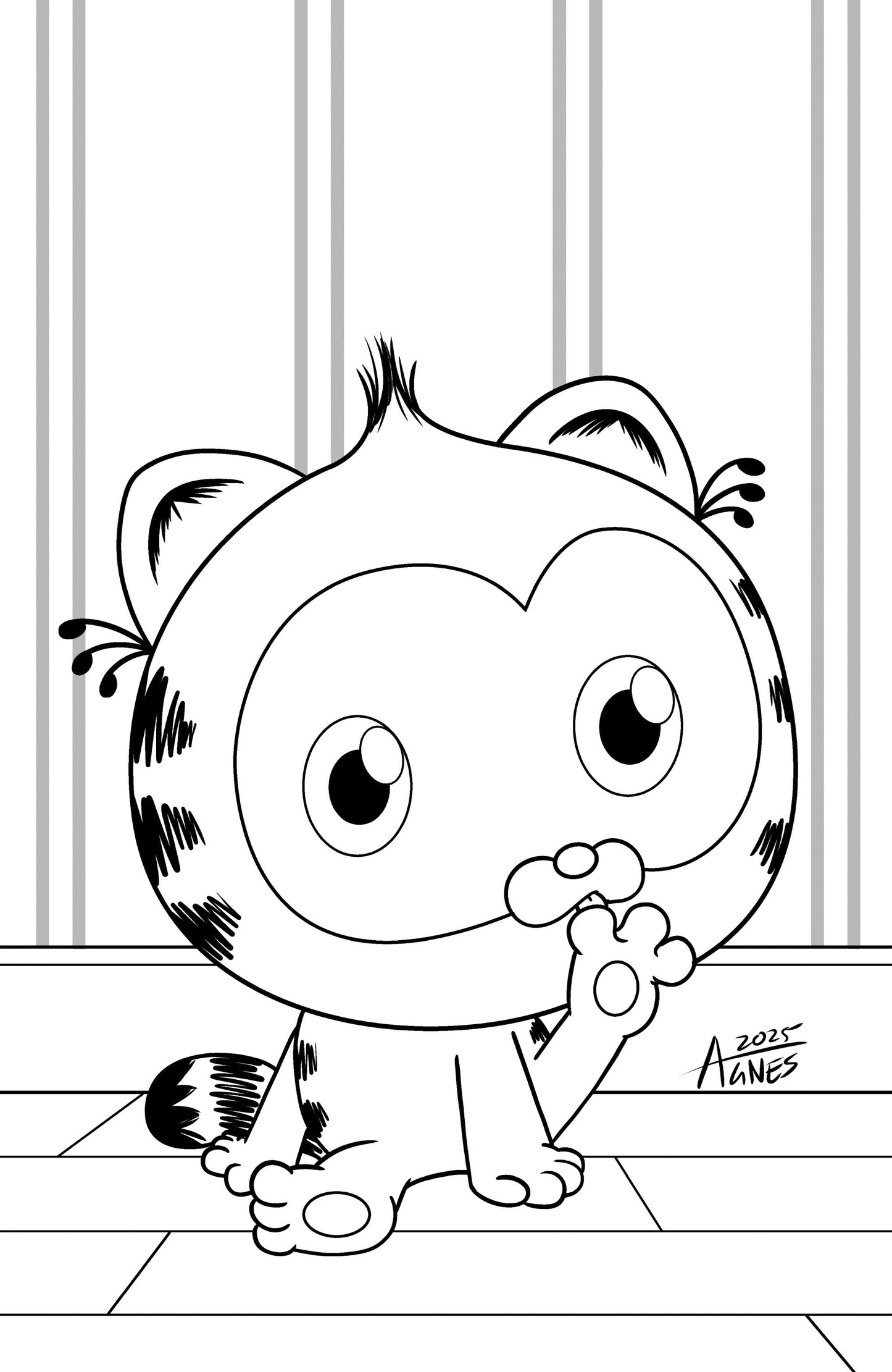Baby Garfield #1 E 1:10 Variant Edition (Full Art, Garbowska)