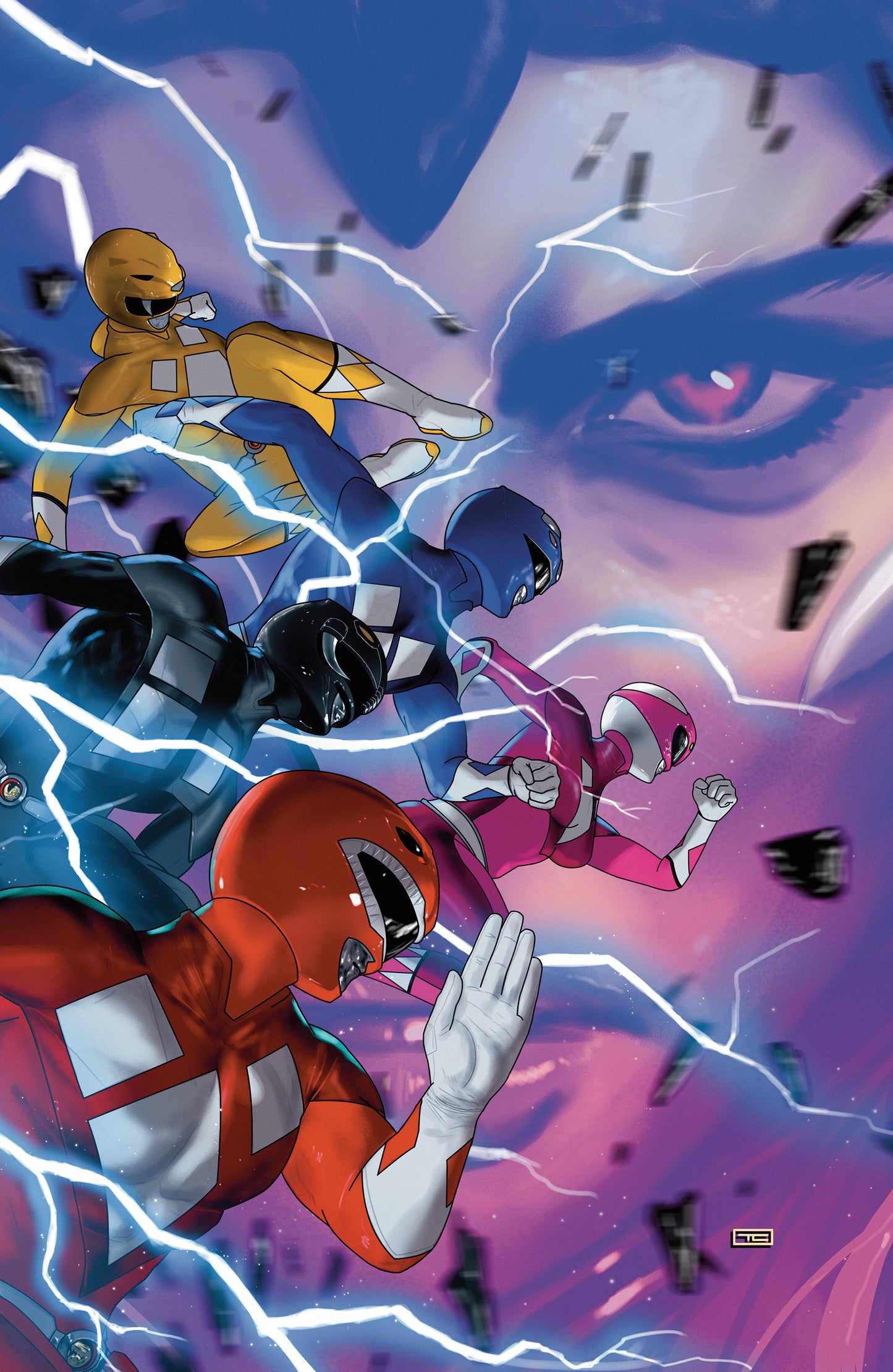 Mighty Morphin Power Rangers (2026) #1 G 1:20 Variant (Full Art, Clarke)