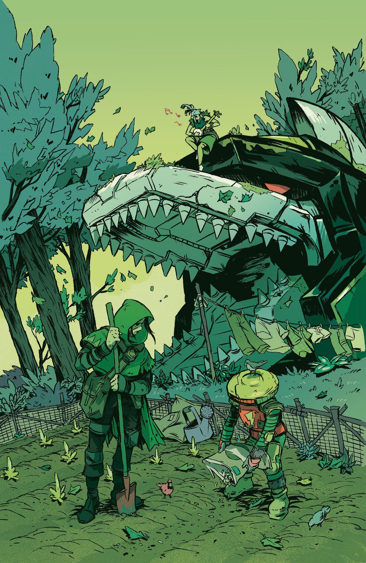 Power Rangers Green #1 I 1:25 Variant (Full Art, Ono)