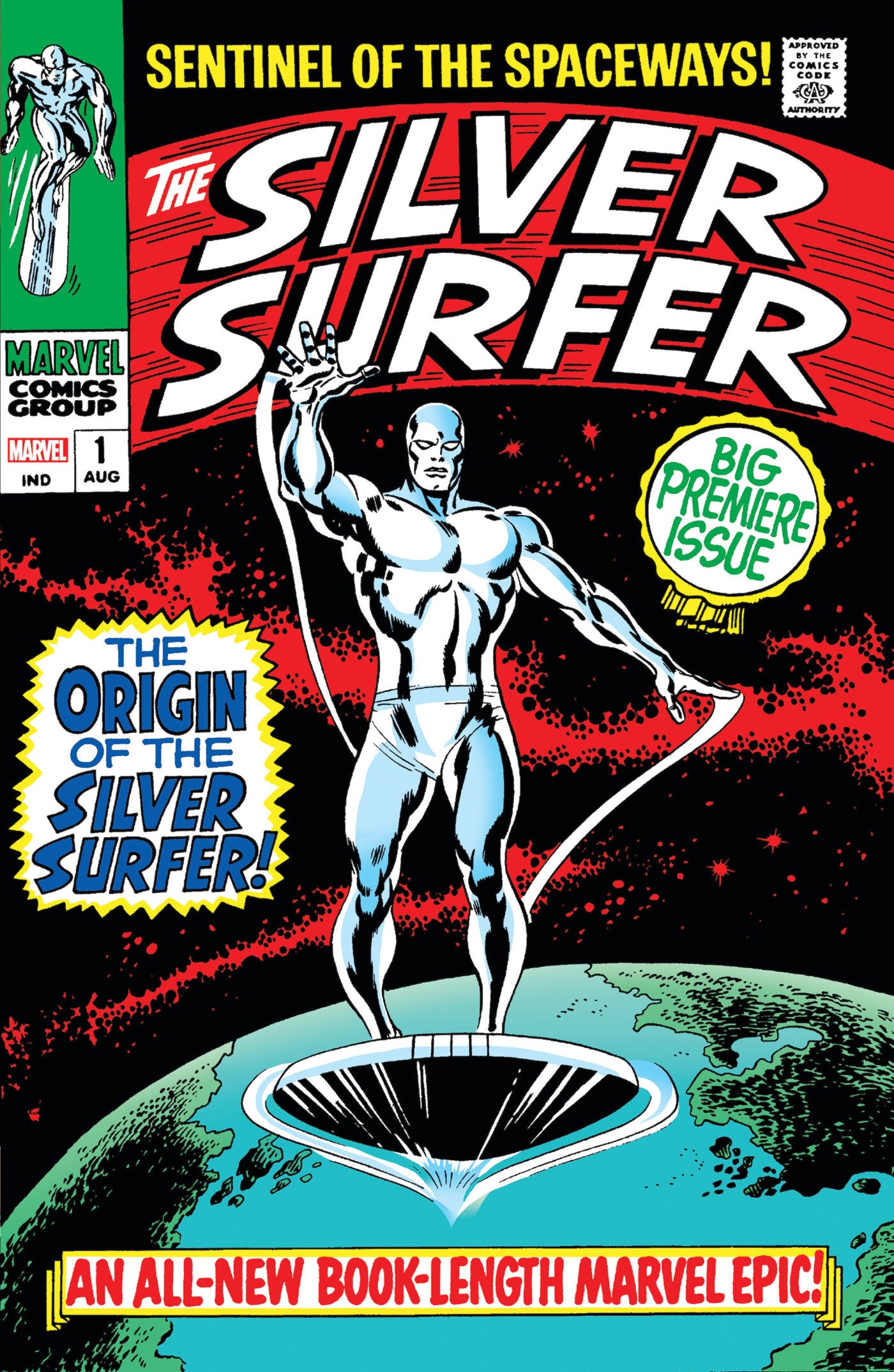 Silver Surfer Omnibus Vol 01 HC John Buscema First Issue Cover