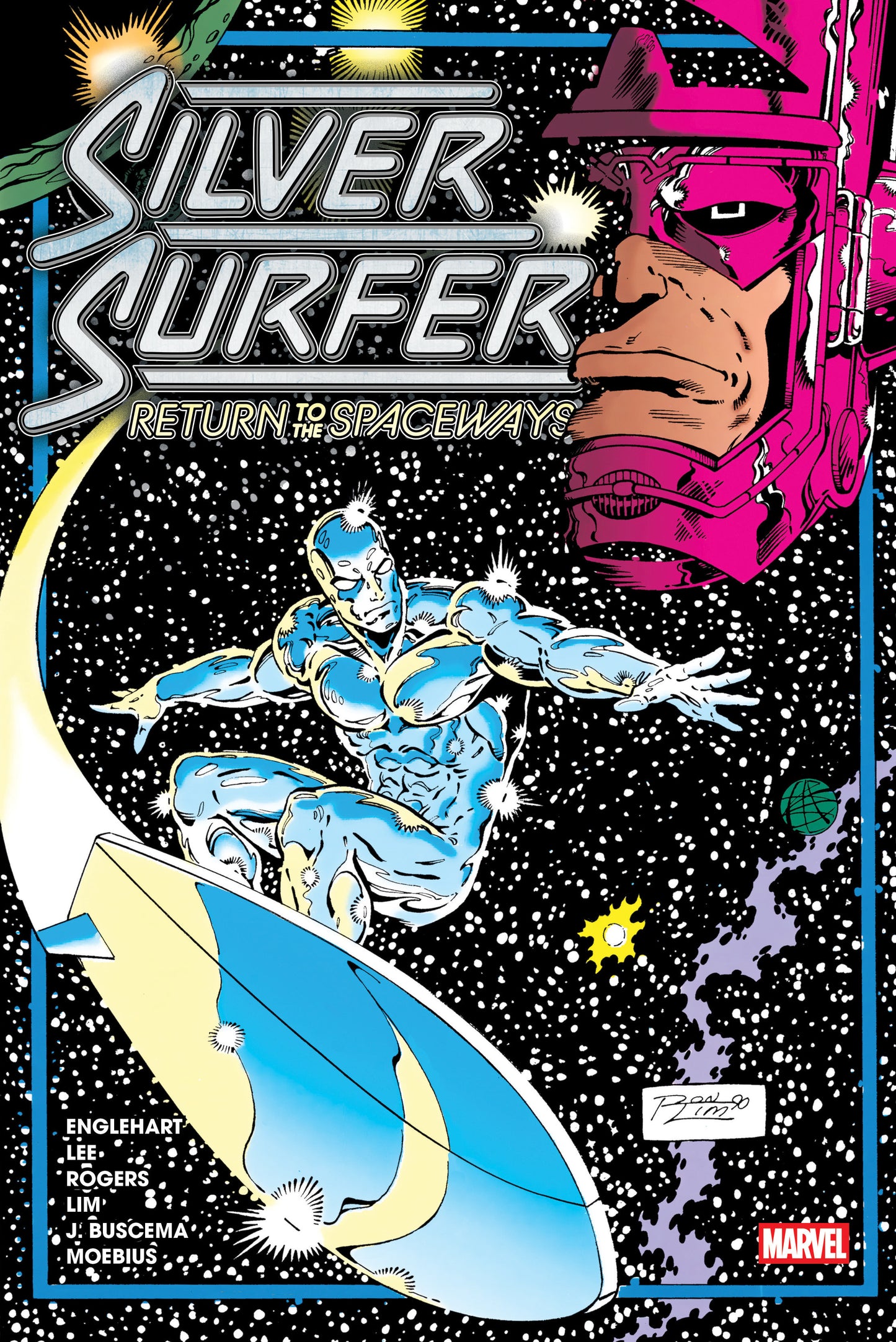 Silver Surfer: Return To The Spaceways Omnibus HC Lim Cover