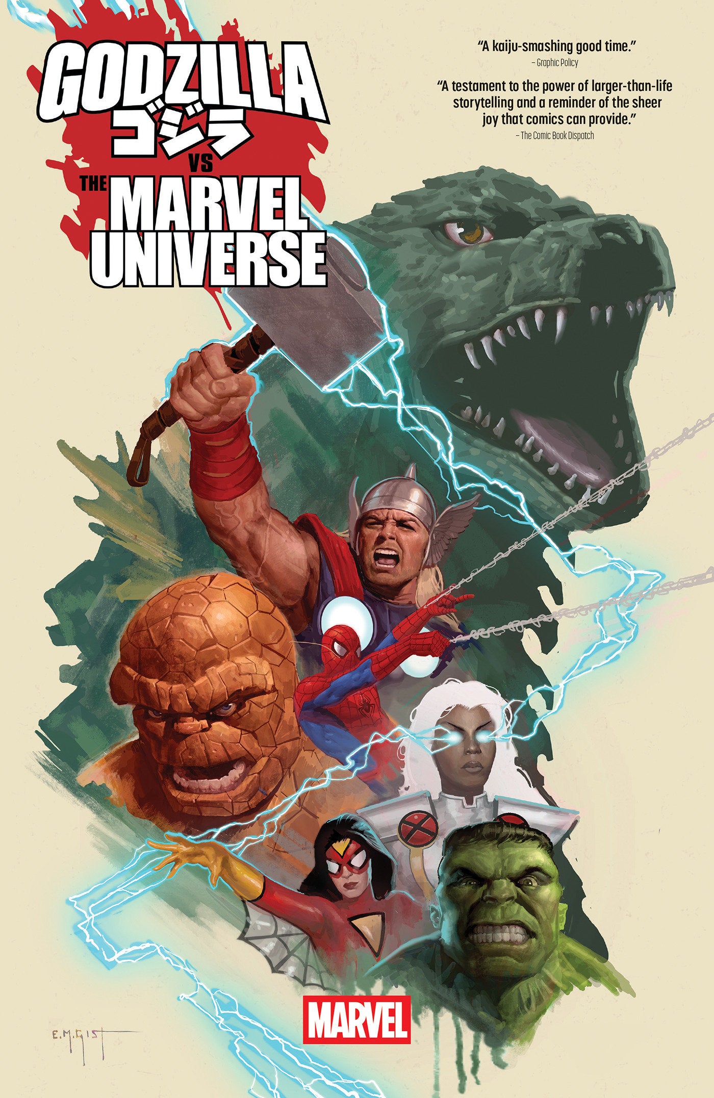 Godzilla vs The Marvel Universe TPB