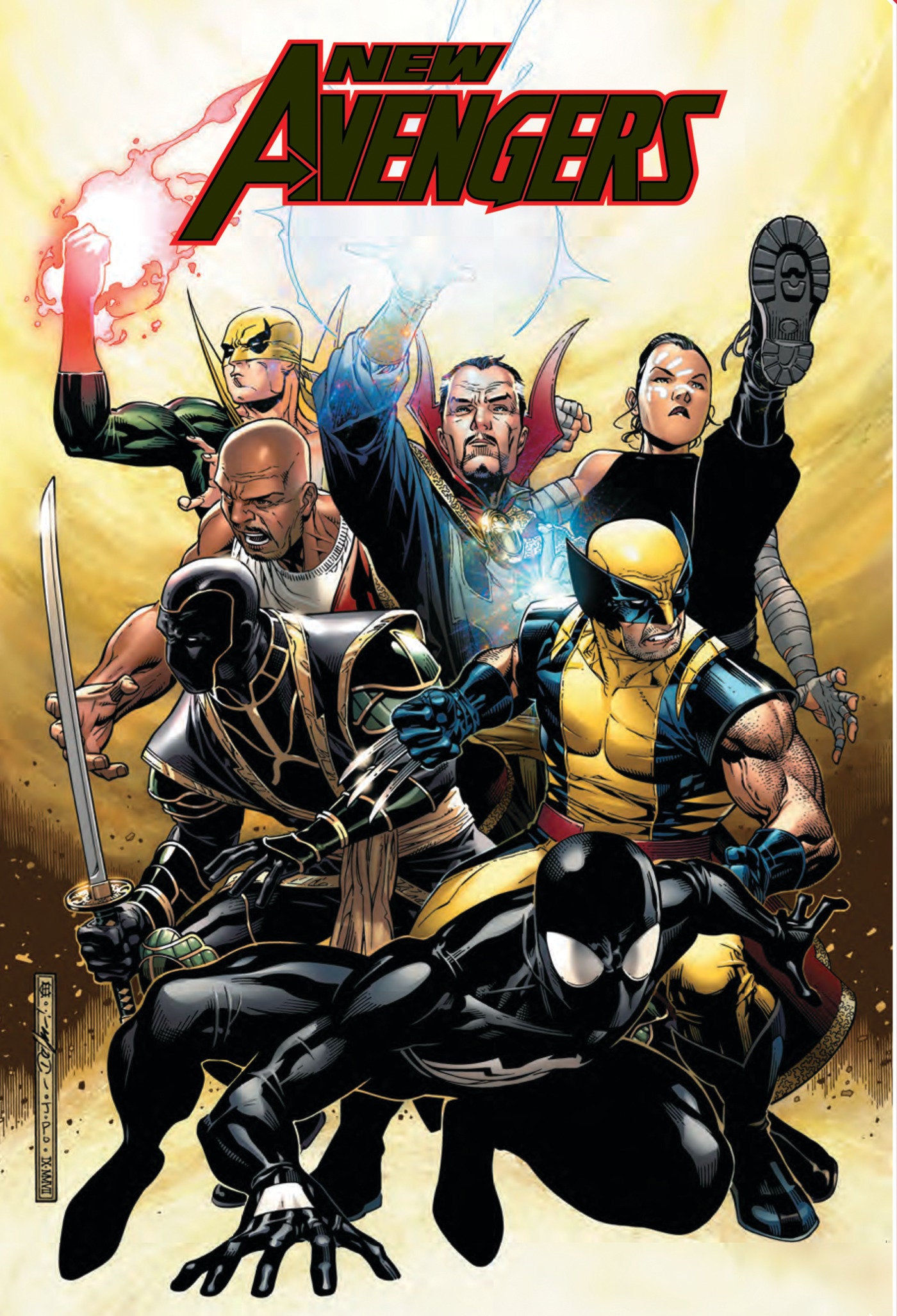 New Avengers Omnibus Vol 02 HC Jim Cheung cover